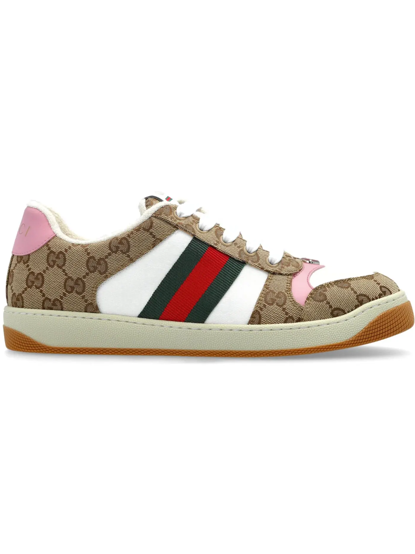 Кроссовки женские Gucci Screnner, с принтом — изображение 1 из 1