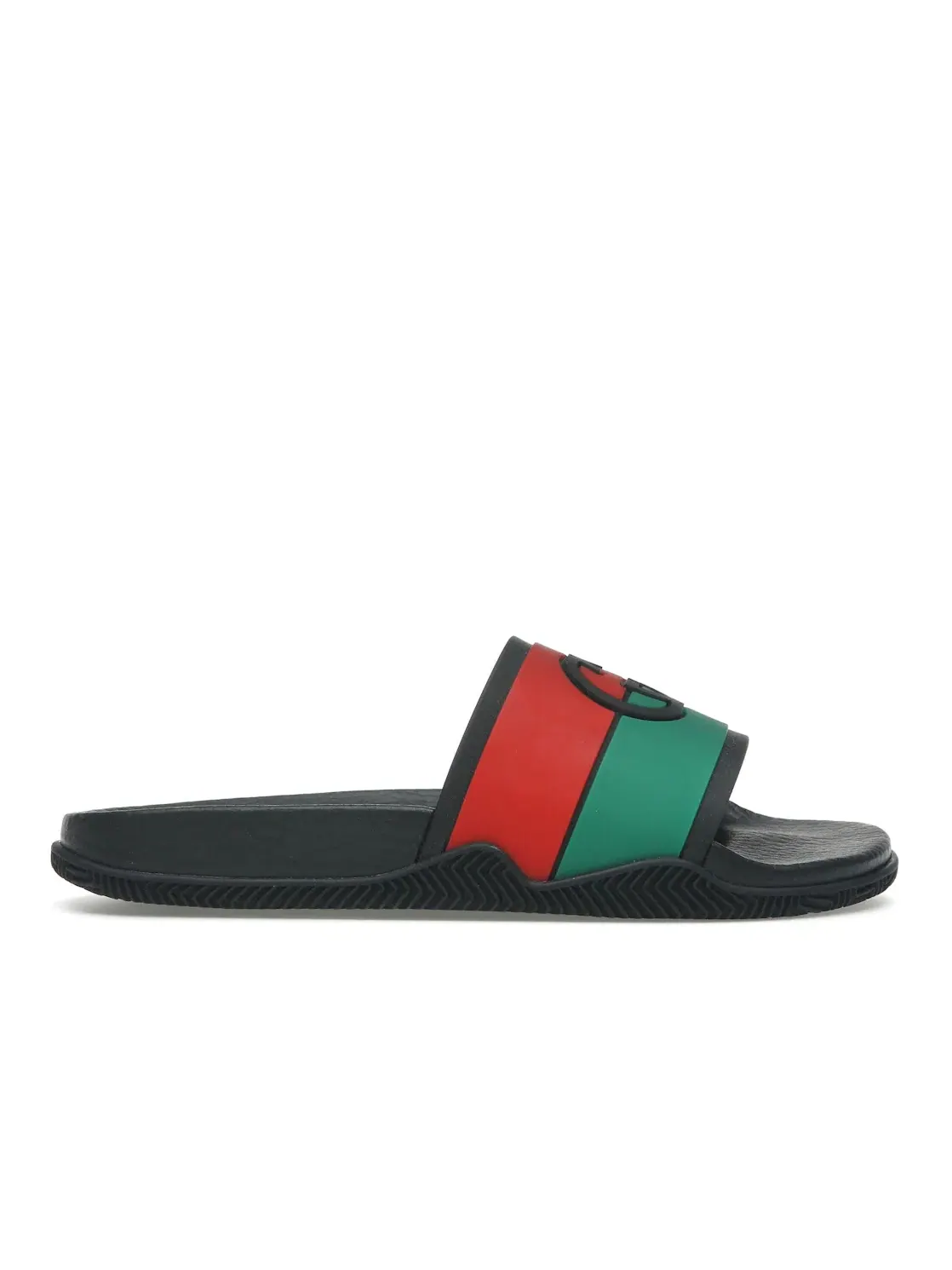 Шлепанцы женские Gucci Slides с принтом Interlocking G
