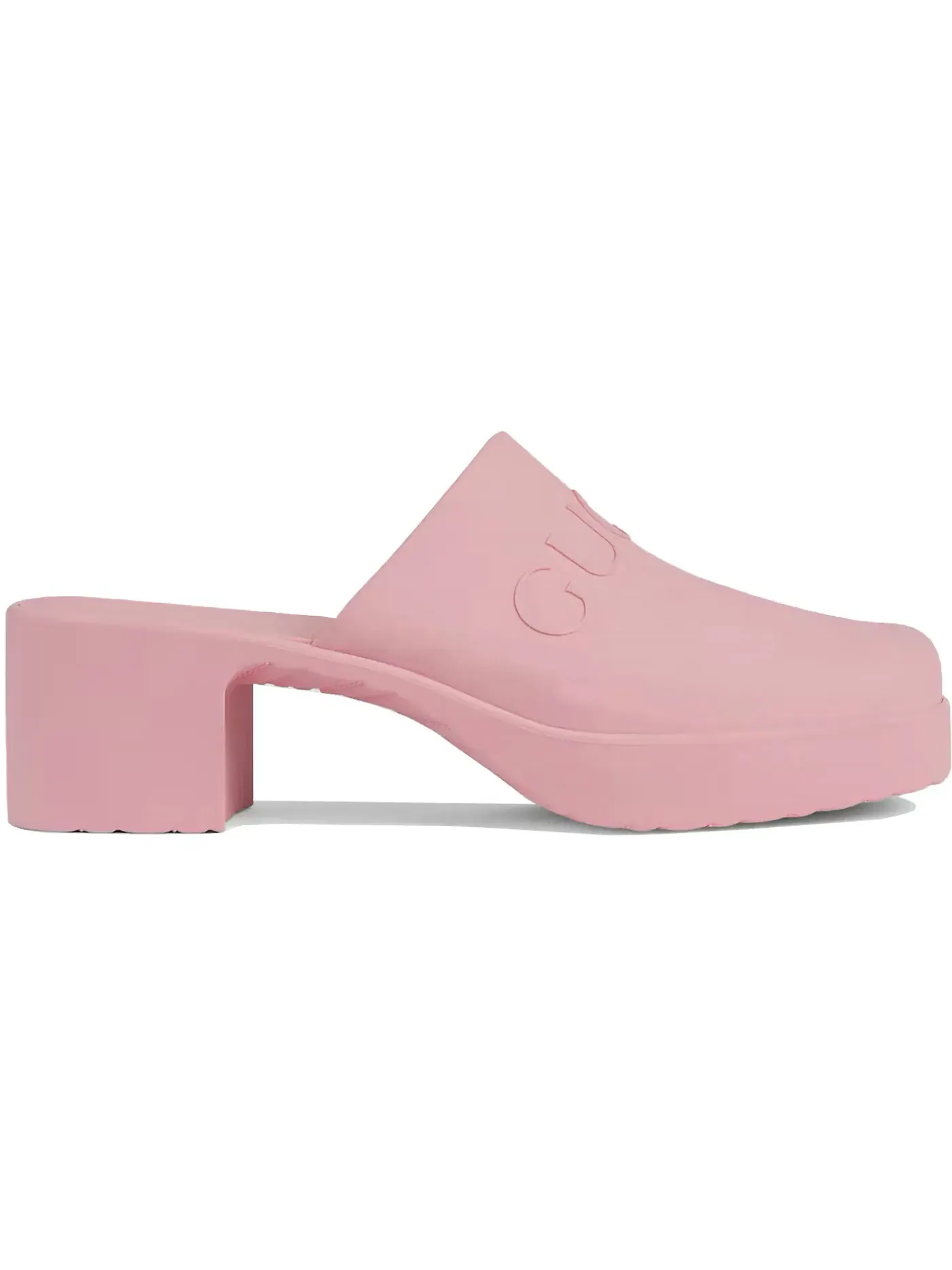 Сандалии-слайды Gucci Pink