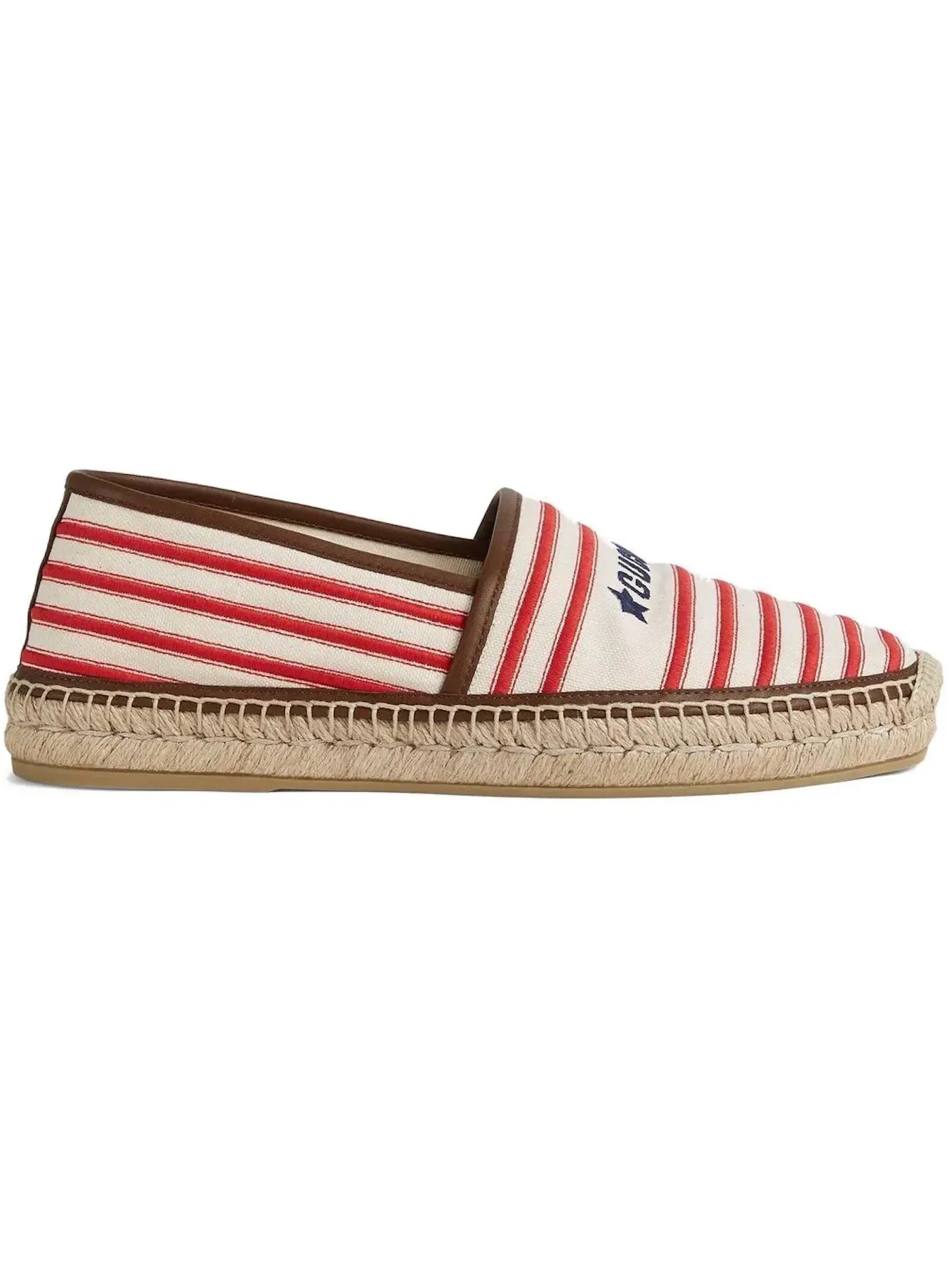 Эспадрильи мужские Gucci Striped Star, текстильные