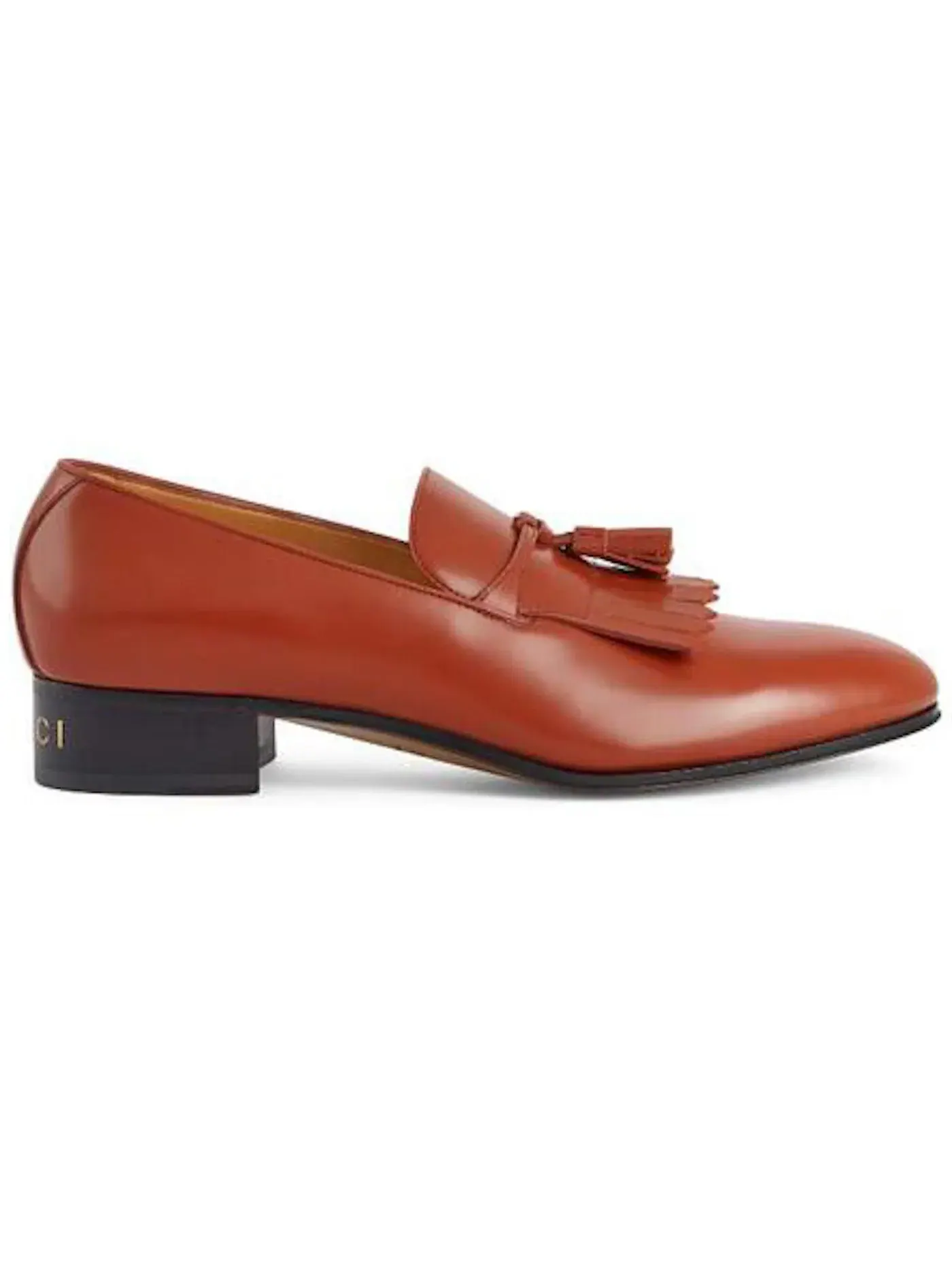 Лоферы мужские Gucci Tassel Loafer, с кисточками и пряжкой