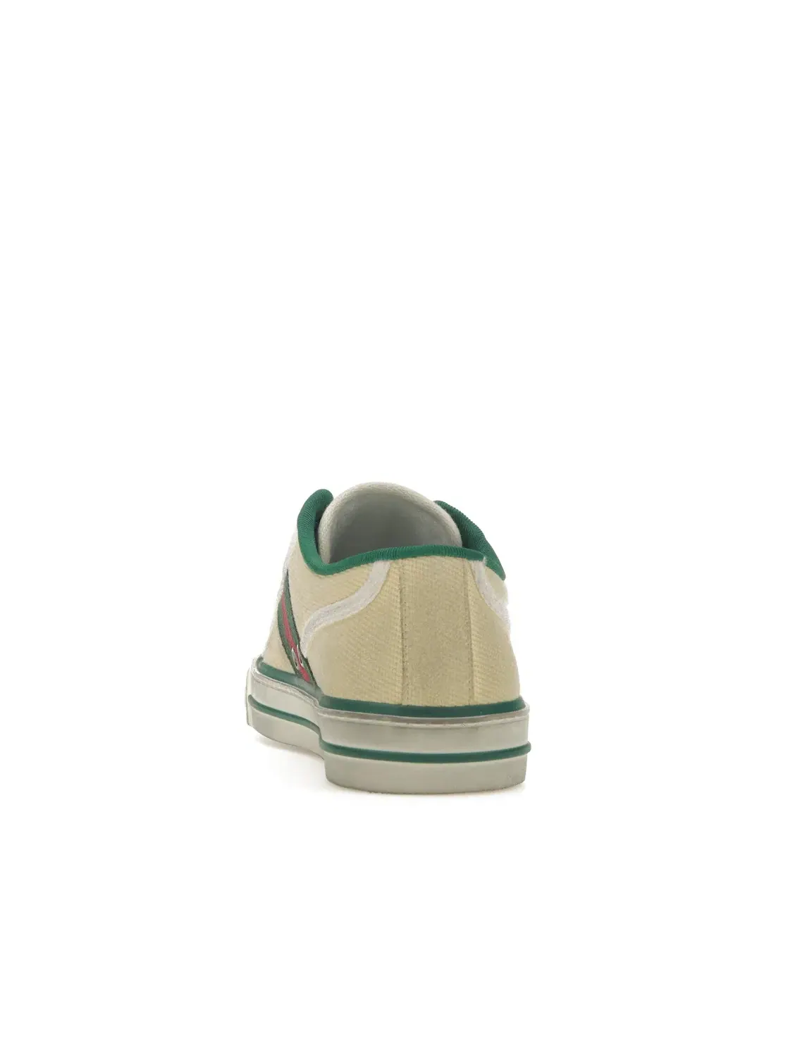 Кроссовки мужские Gucci Tennis 1977, хлопковое полотно, вышитый логотип — изображение 4 из 4, белый