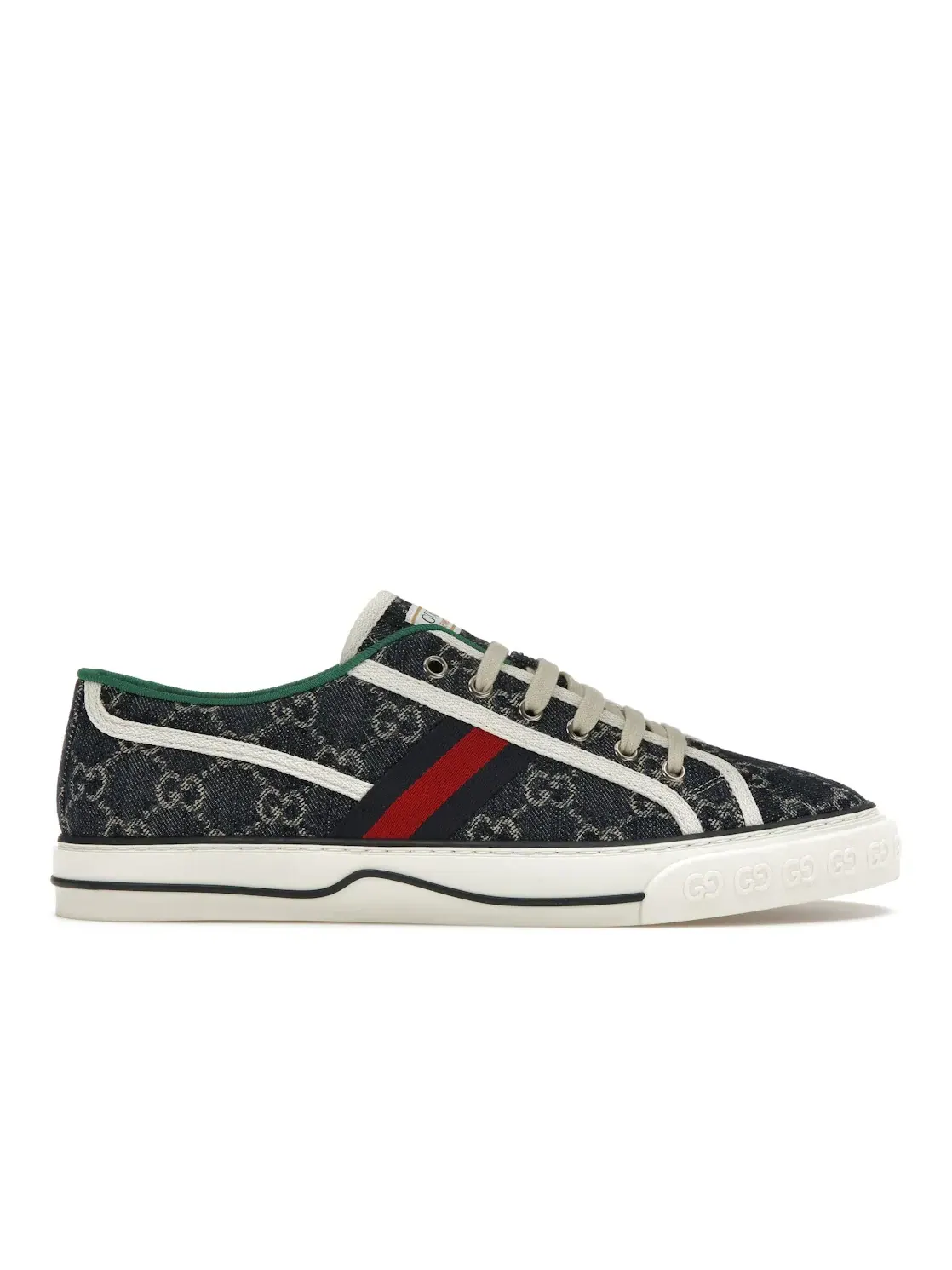 Кеды мужские Gucci Tennis 1977, с принтом GG — изображение 1 из 4, бежевый
