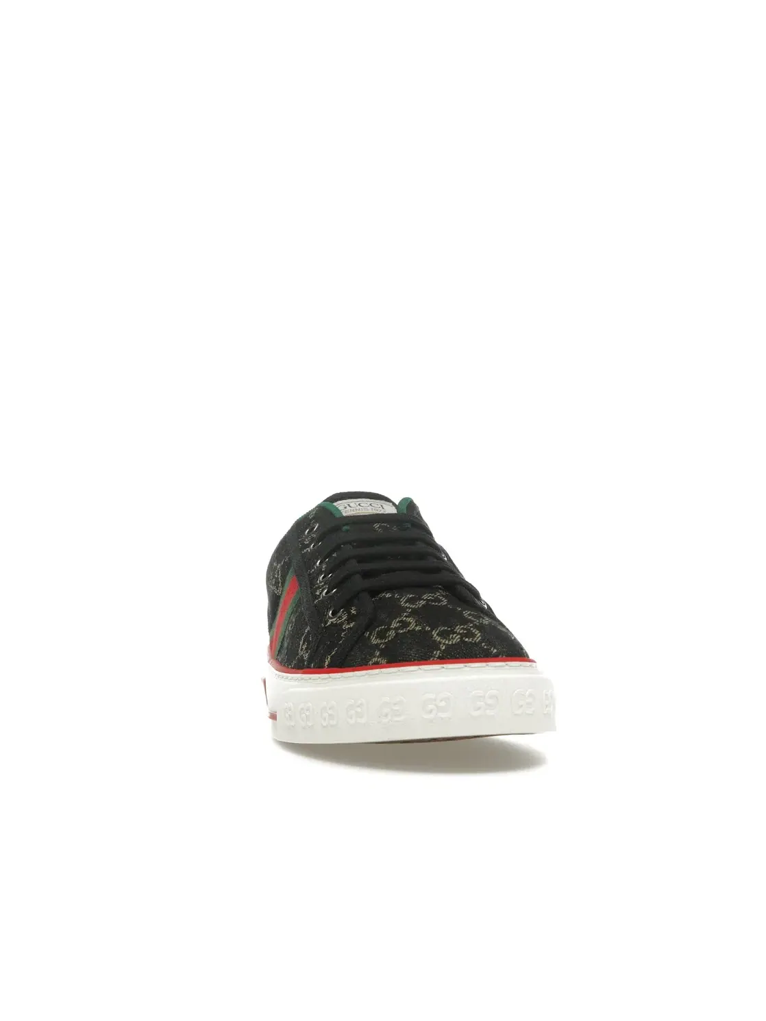 Кроссовки женские Gucci Tennis 1977, с принтом GG — изображение 2 из 4, черный мульти