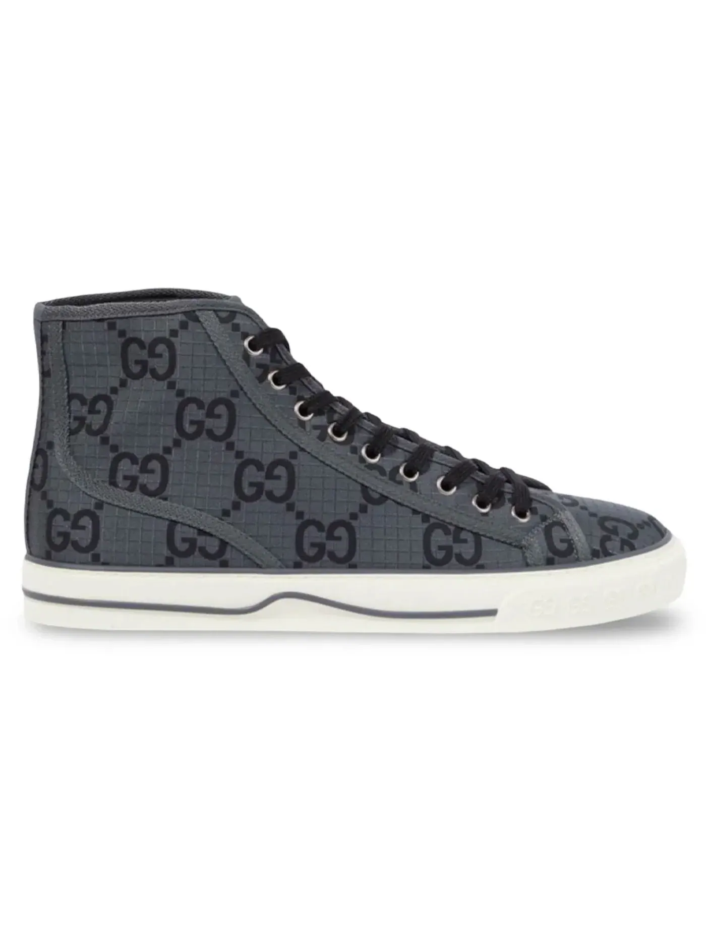 Кеды Gucci Tennis 1977 High GG Monogram — изображение 1 из 1, черный