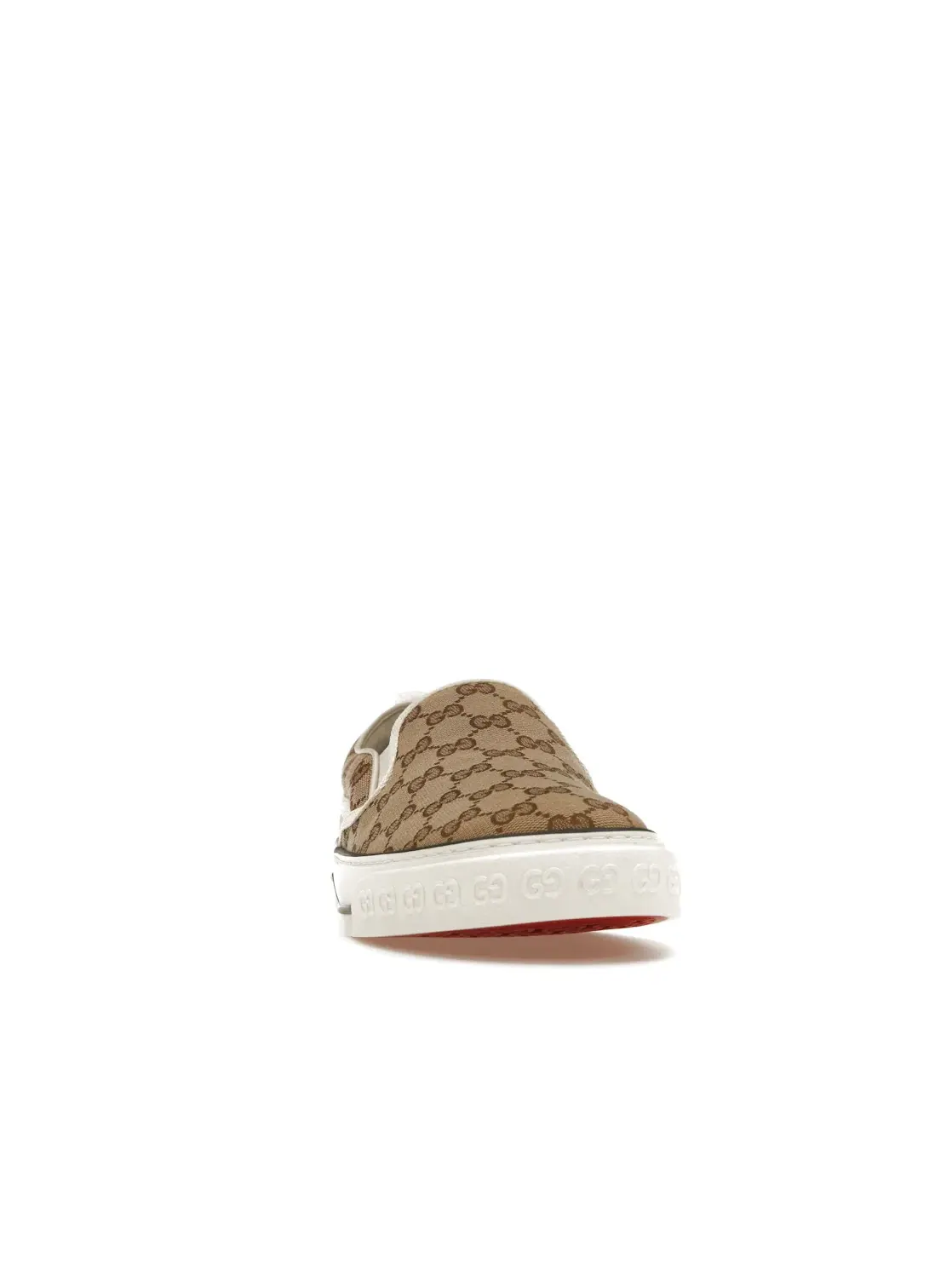 Кеды мужские Gucci Tennis 1977 Slip On, без шнуровки — изображение 2 из 4, бежевый
