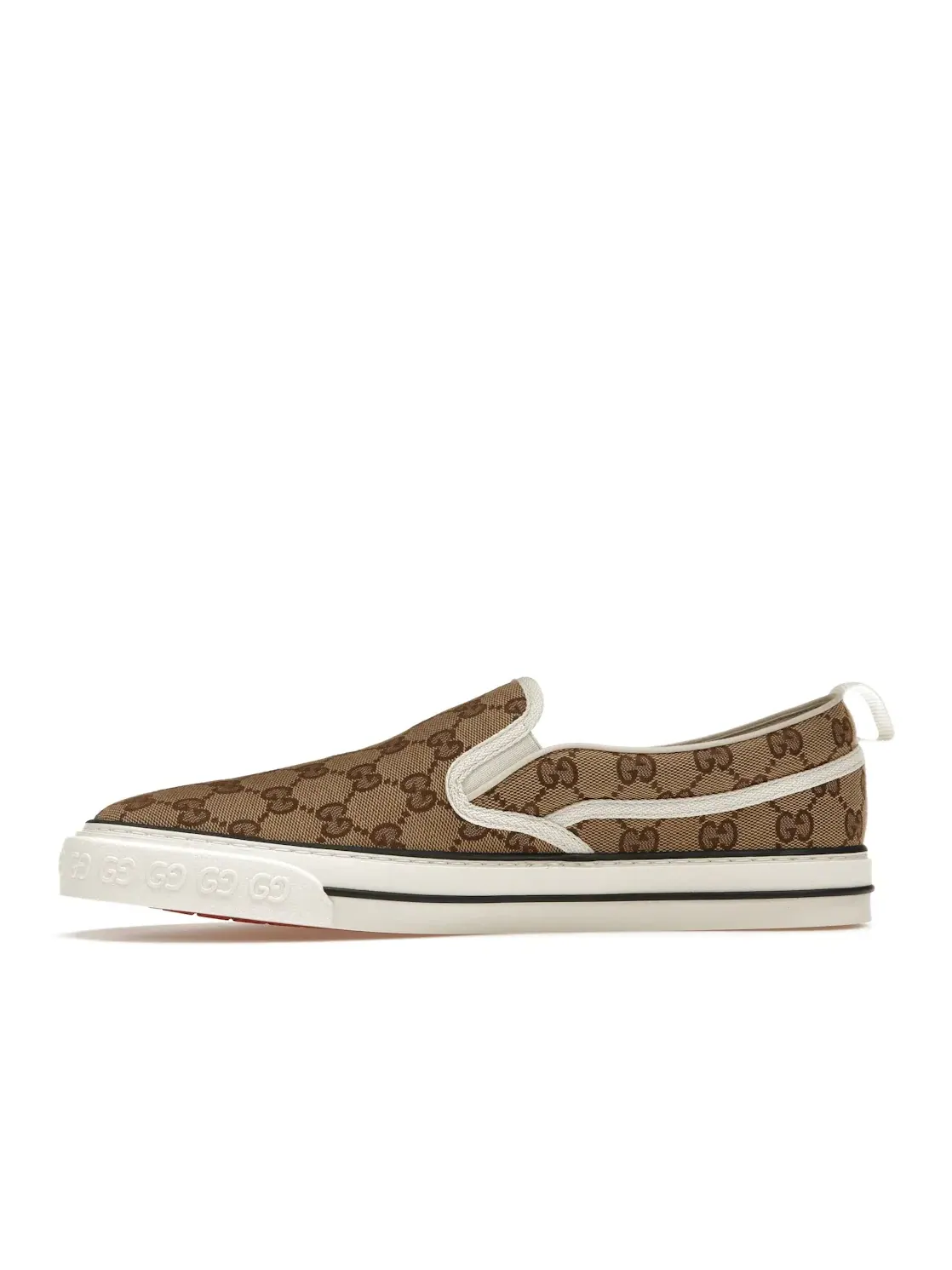 Кеды мужские Gucci Tennis 1977 Slip On, без шнуровки — изображение 3 из 4, бежевый