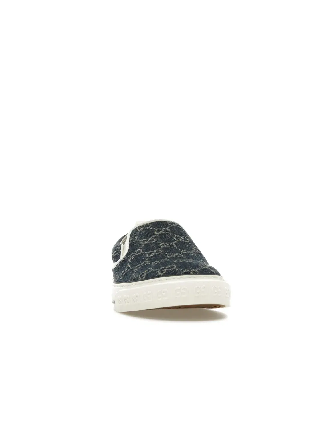 Кеды Gucci Tennis 1977 Slip On — изображение 2 из 4, деним/бежевый