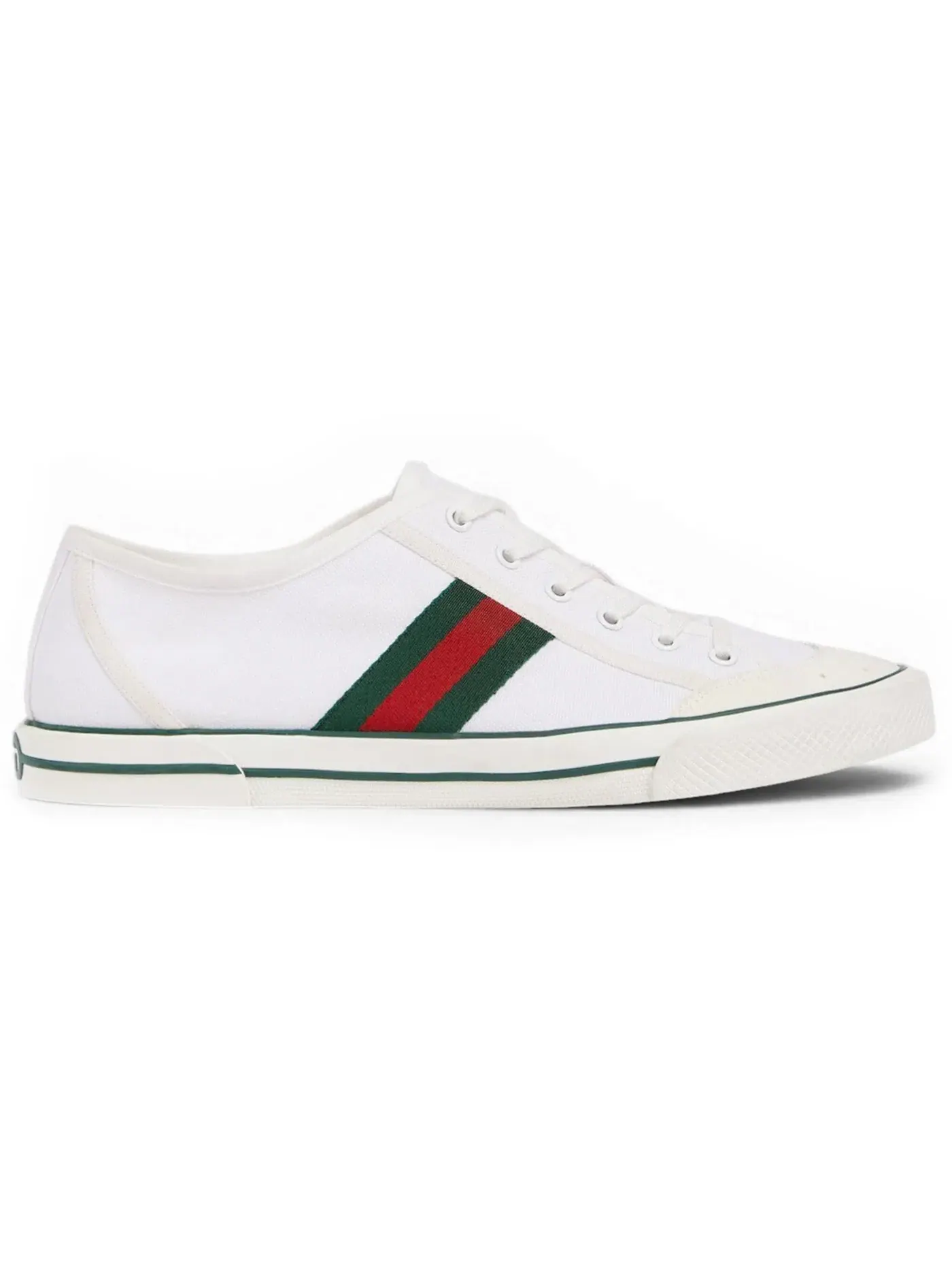 Кеды мужские Gucci Tennis 1977, с принтом — изображение 1 из 1, белый