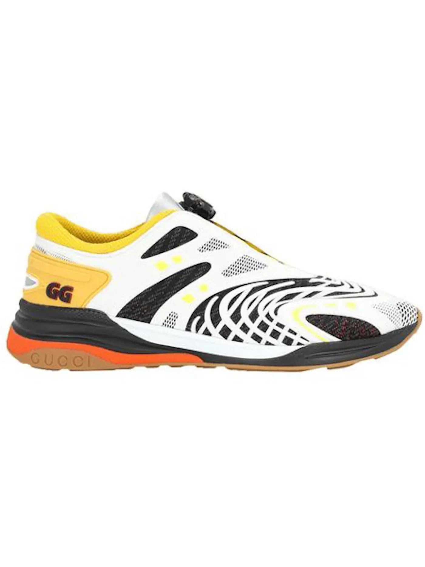 Мужские кроссовки Gucci Ultrapace R Sneaker — изображение 1 из 1, белый/желтый/черный