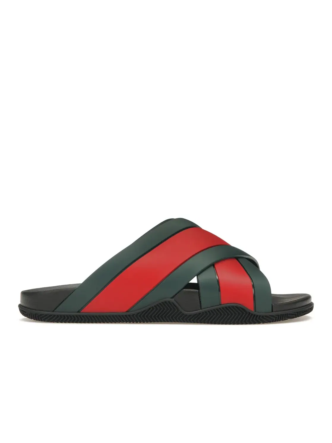 Сланцы Gucci Web Slide с принтом Gucci Web