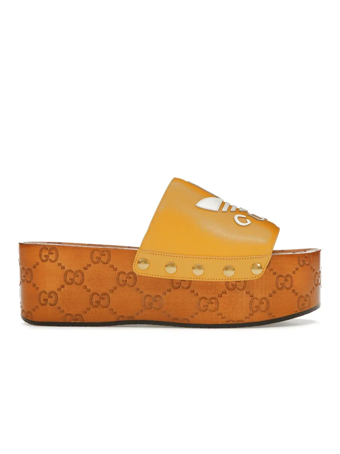 Сабо женские Gucci x Adidas GG Clog, коллаборация