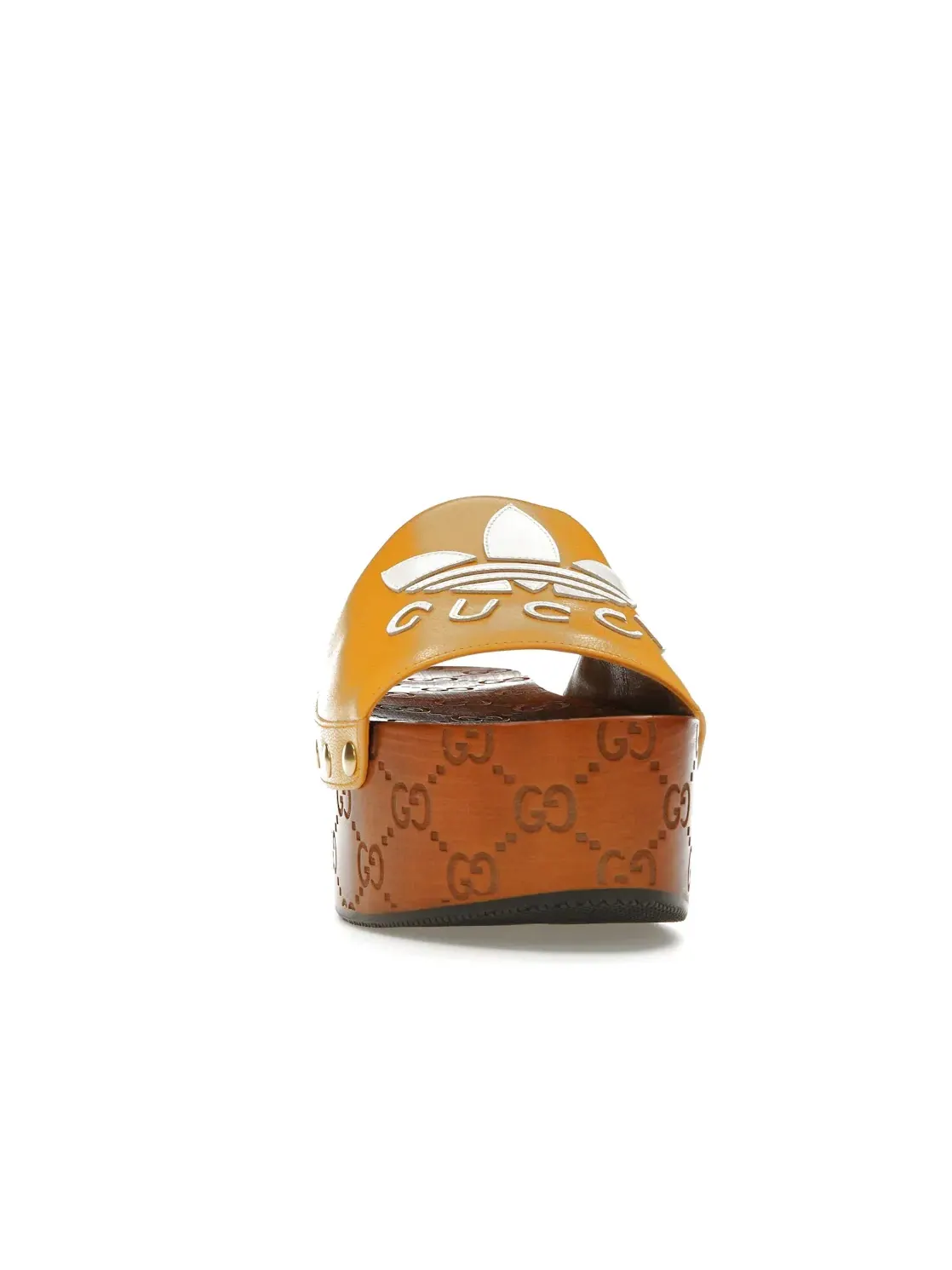 Сабо женские Gucci x Adidas GG Clog, коллаборация — изображение 2 из 4, желтый