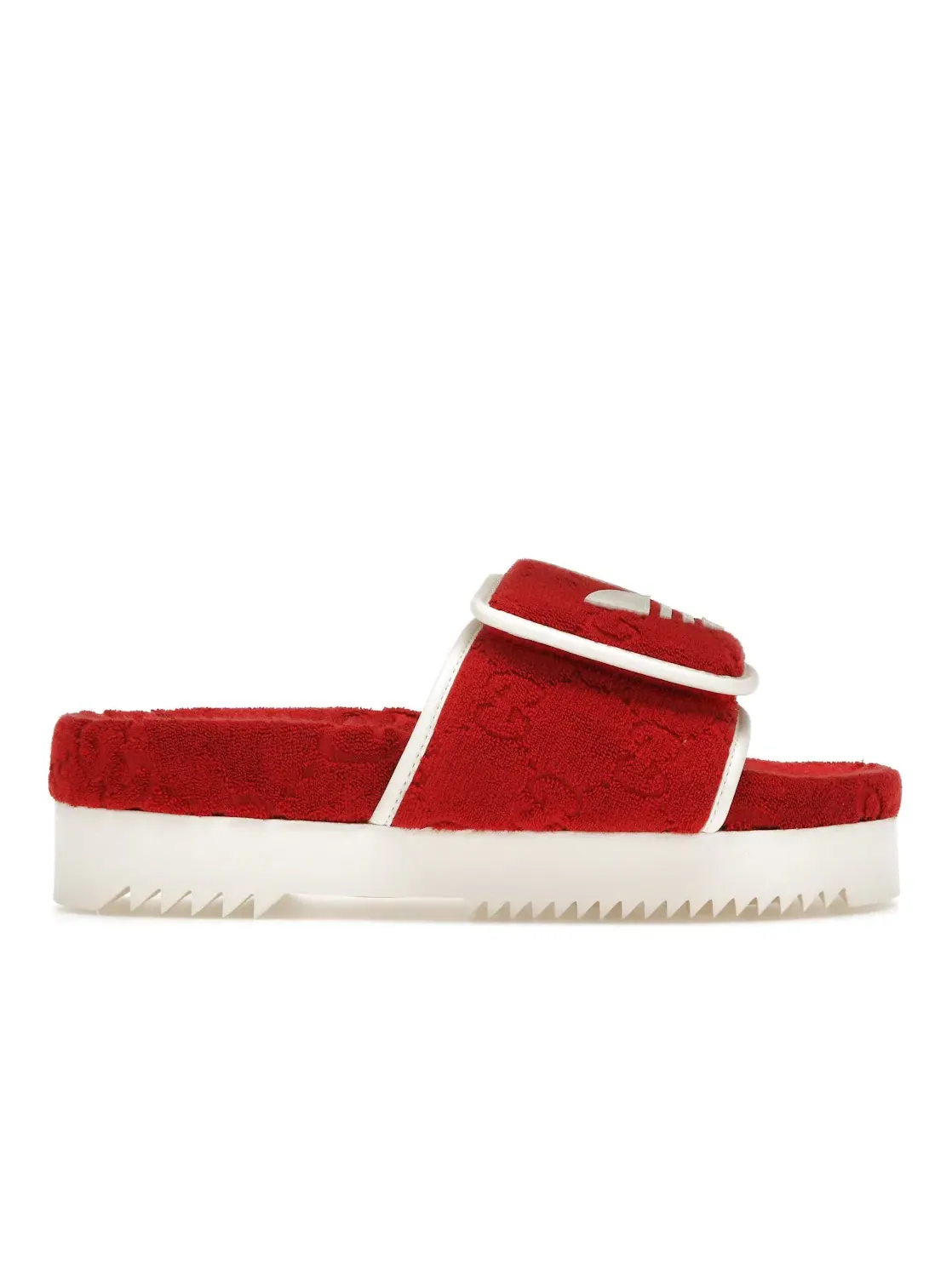 Шлепанцы женские Adidas x Gucci Monogram Slide