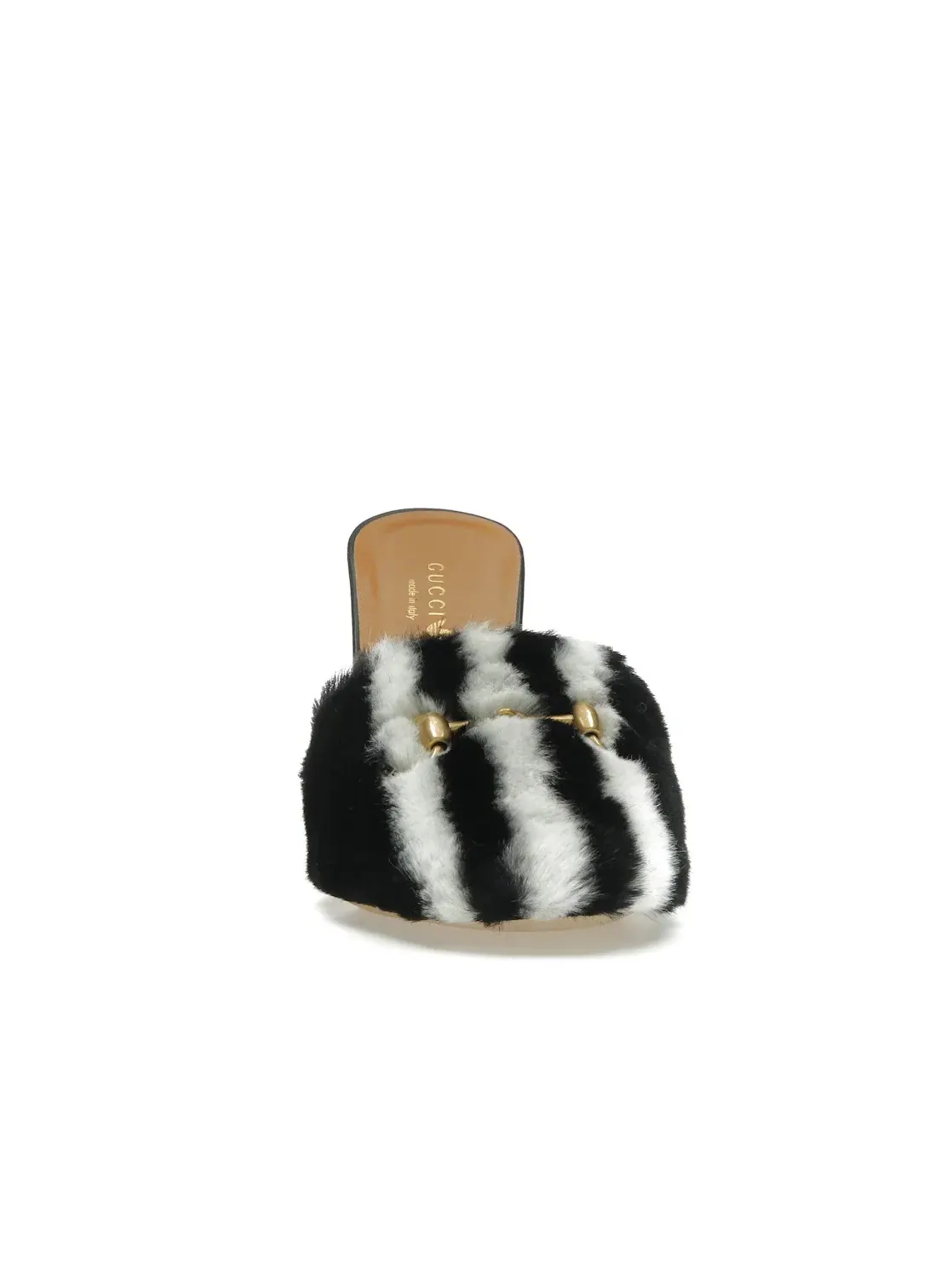Туфли Gucci x Adidas Horsebit Pumps, кожаные — изображение 2 из 4, черный