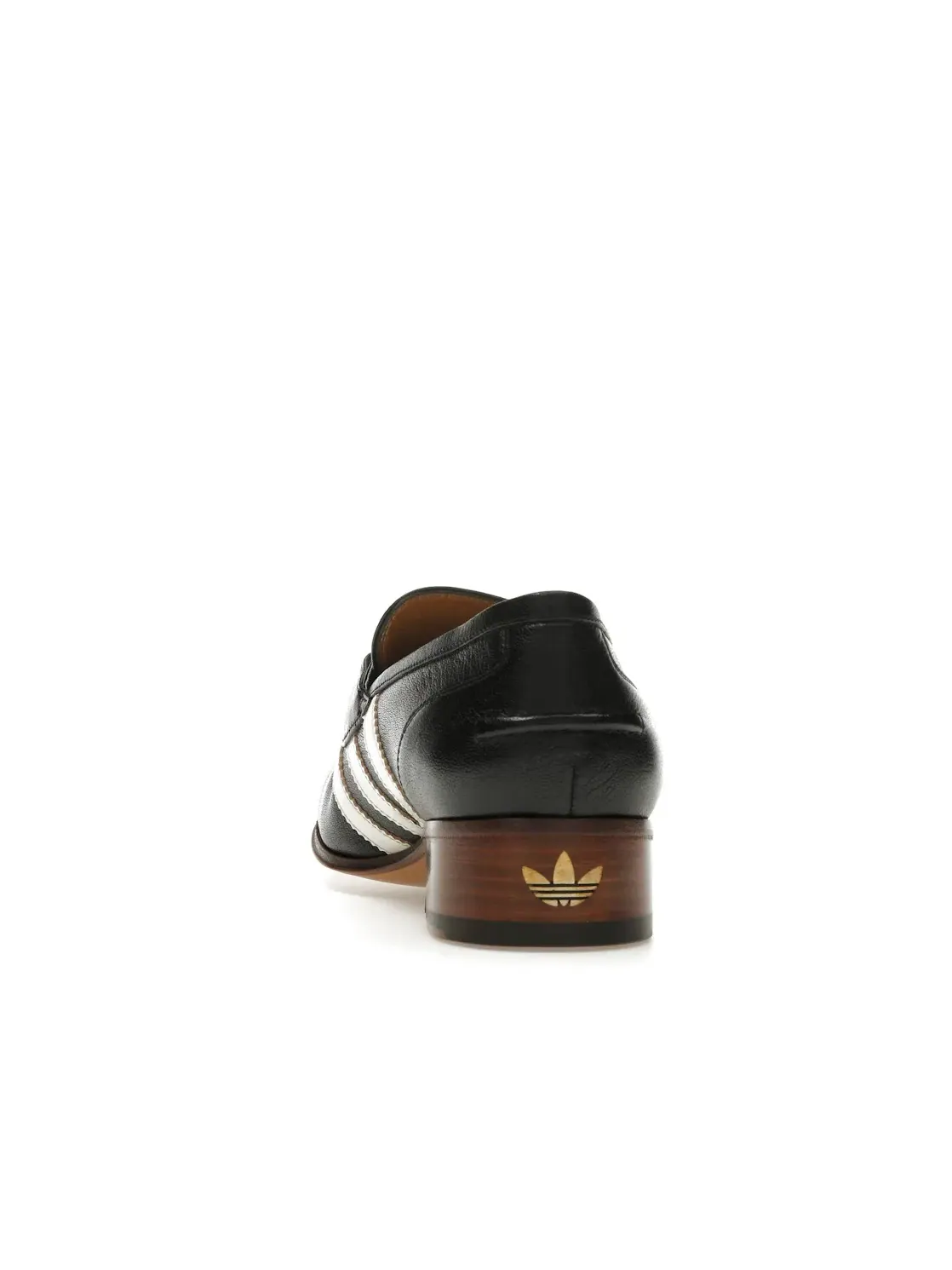 Лоферы мужские Gucci Adidas x Gucci Loafer, с принтом — изображение 4 из 4, черный
