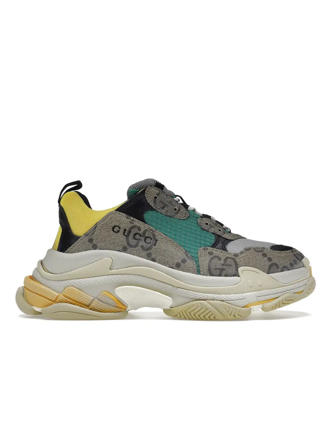 Кроссовки Gucci x Balenciaga The Hacker Project Triple S, лимитированная коллаборация — изображение 1 из 4