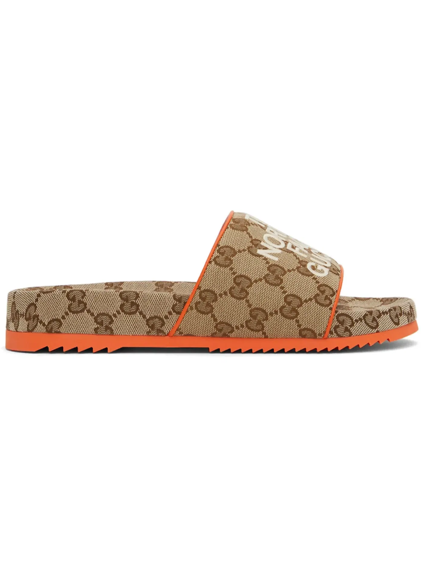 Сандалии Gucci x The North Face Edition GG Sandal, с принтом GG