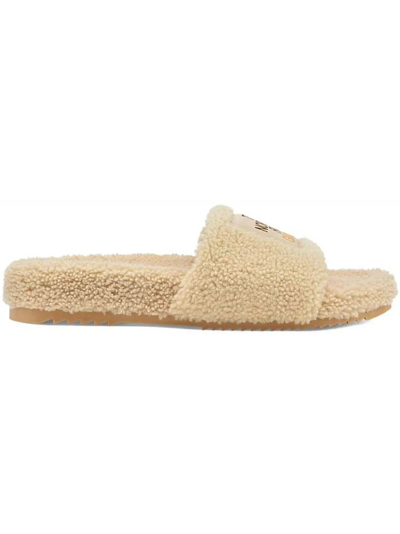 Шлепанцы Gucci x The North Face Merino Wool Slides, с принтом