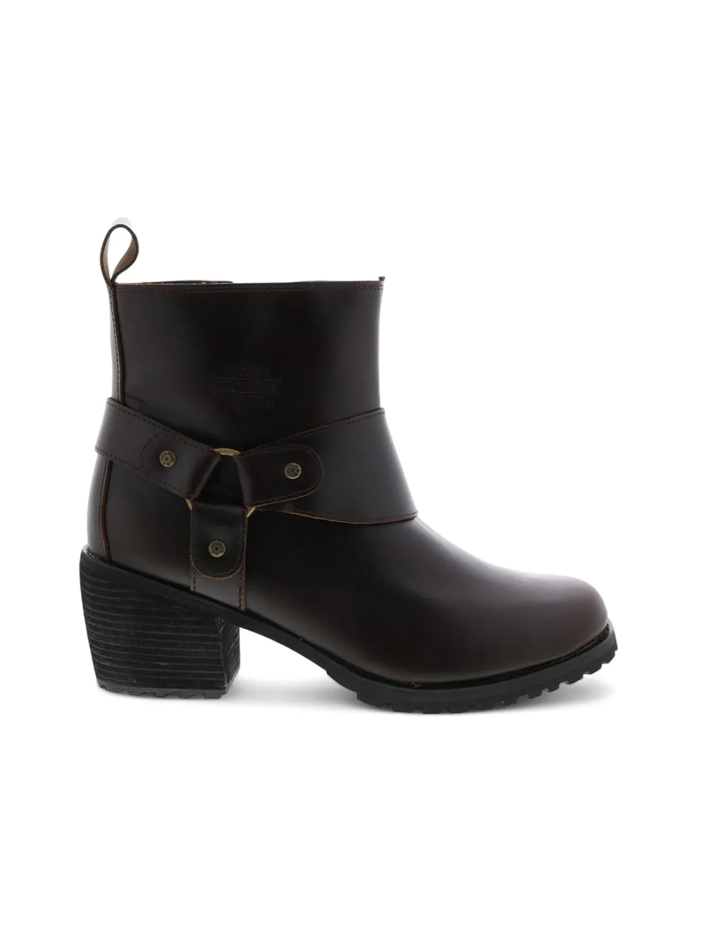 Женские ботинки с ремешком Harley-Davidson Lalanne Harness Boots — изображение 1 из 1, коричневый