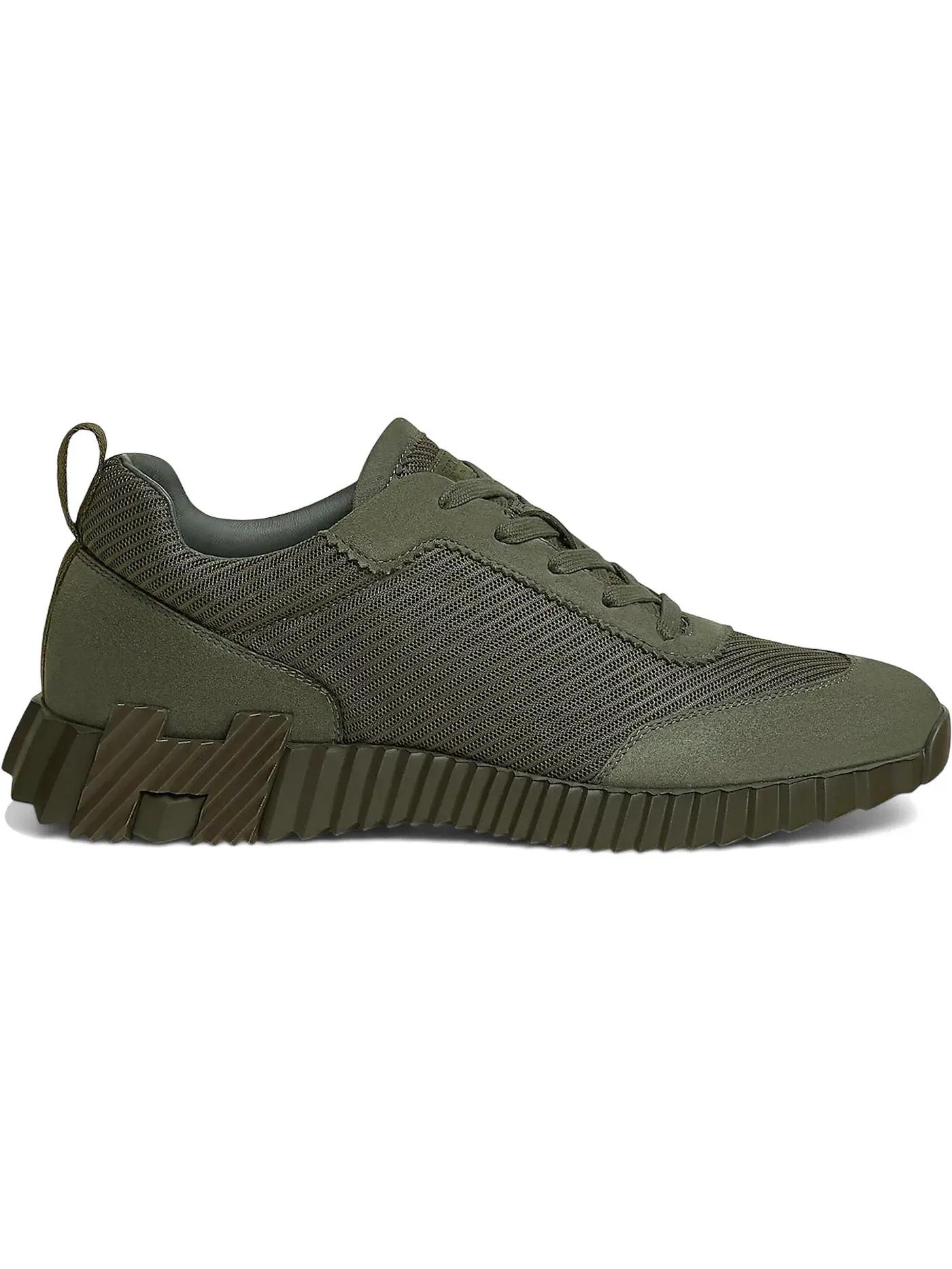 Мужские кроссовки с амортизацией Bouncing Sneaker Hermes, Vert Véronèse — изображение 1 из 1