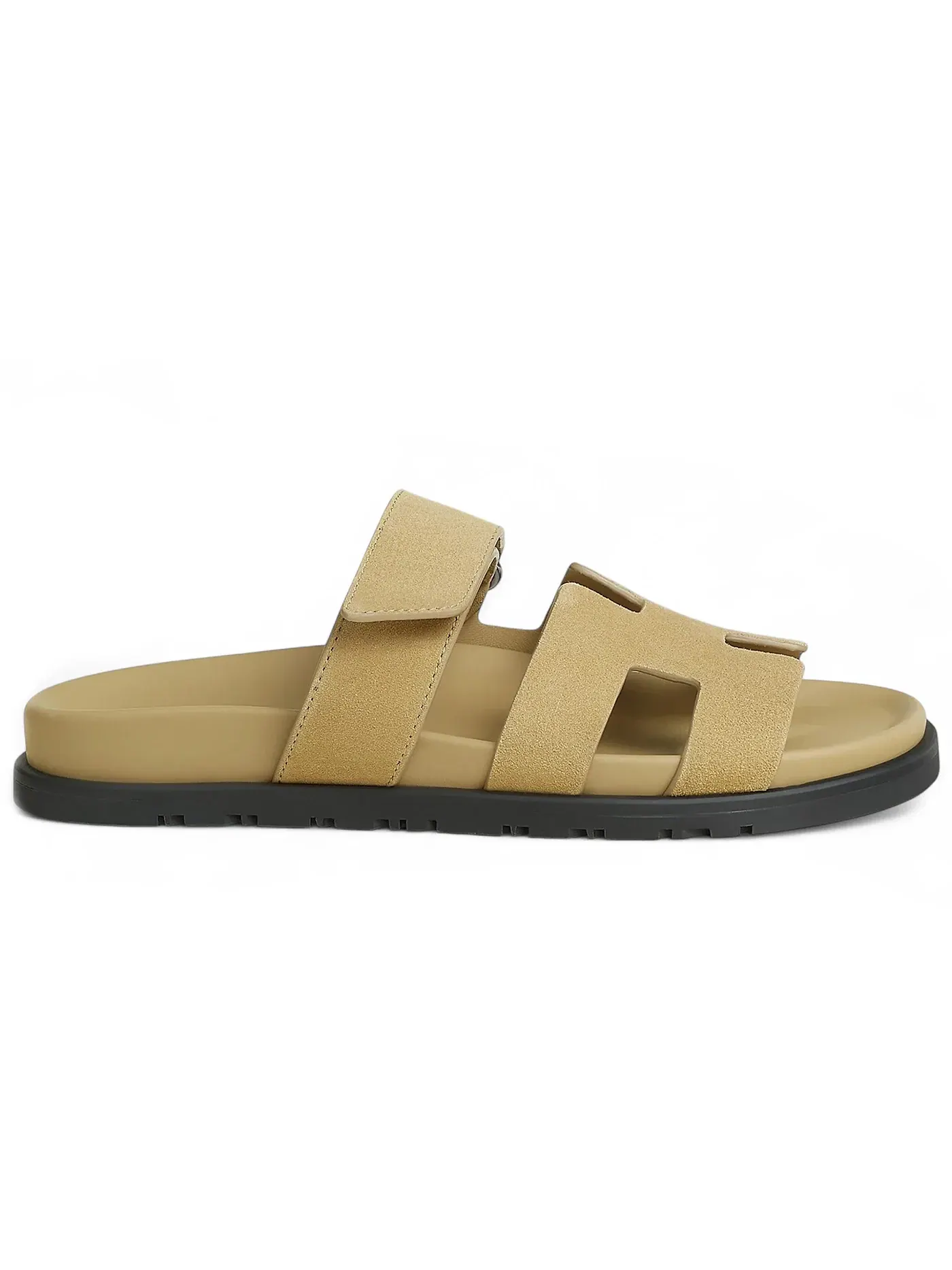 Женские сандалии-слайды Hermes Chypre Sandal — изображение 1 из 1, бежевый