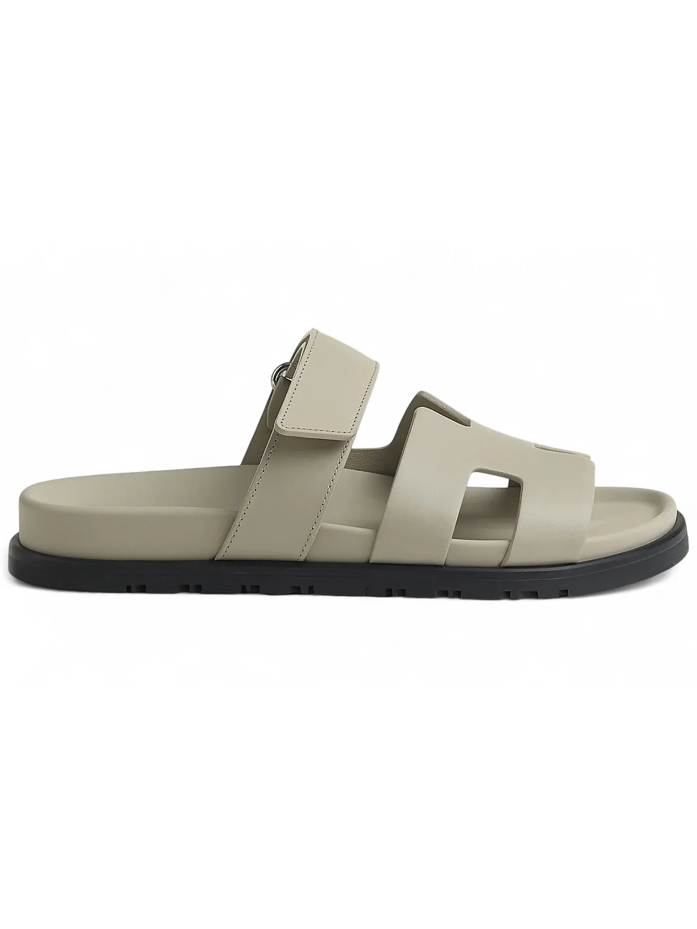 Женские сандалии-слайды Hermes Chypre Sandal — изображение 1 из 1, бежевый