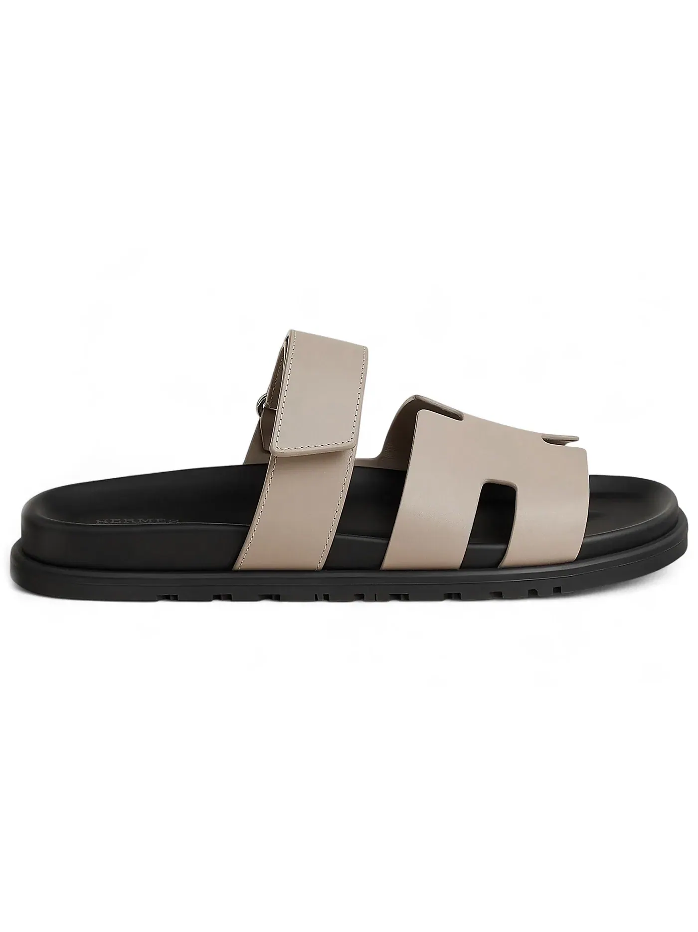 Мужская сандалия-шлепанец Hermes Chypre Sandal — изображение 1 из 1, бежевый