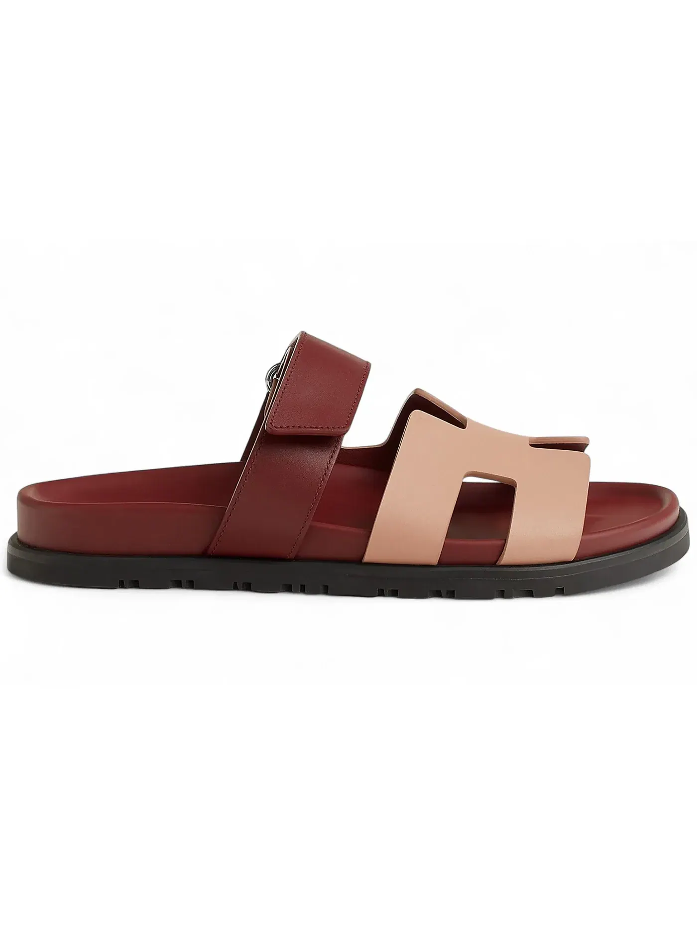 Женские сандалии-шлепанцы Hermes Chypre Sandal — изображение 1 из 1, бежевый
