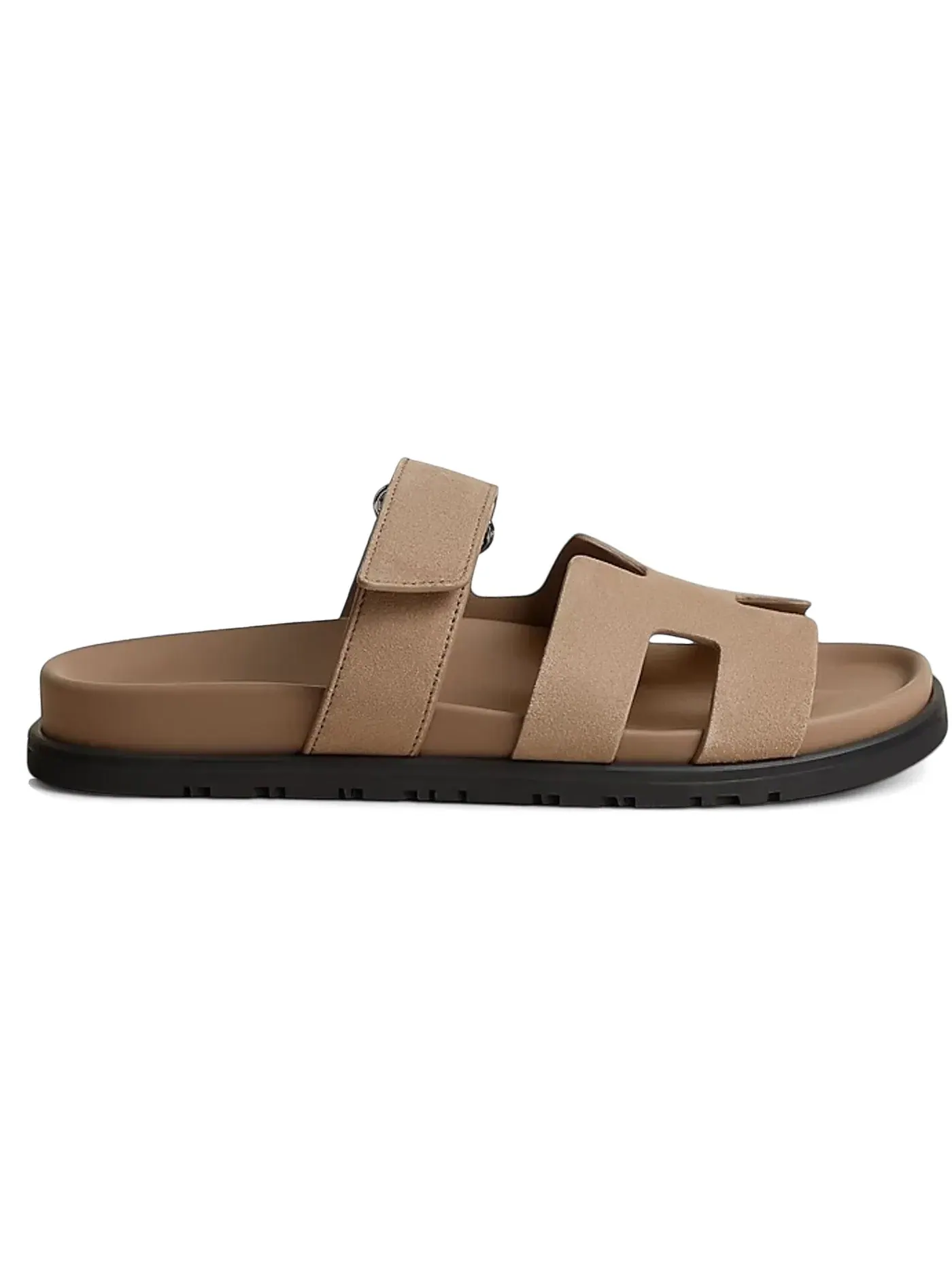 Женские сандалии-слайды Hermes Chypre Sandal — изображение 1 из 1, бежевый