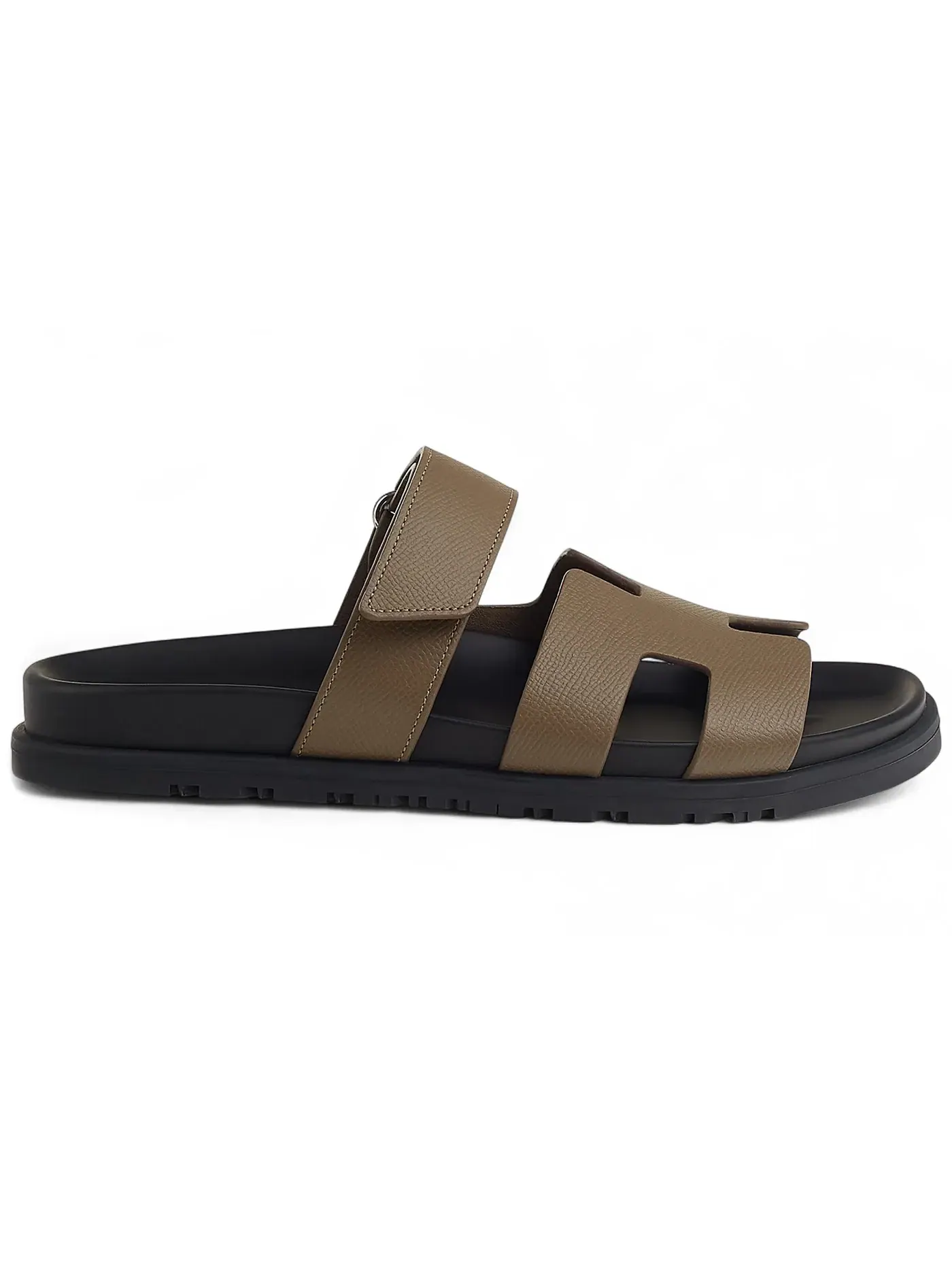 Женские сандалии-слайды Hermes Chypre Sandal, Étoupe — изображение 1 из 1