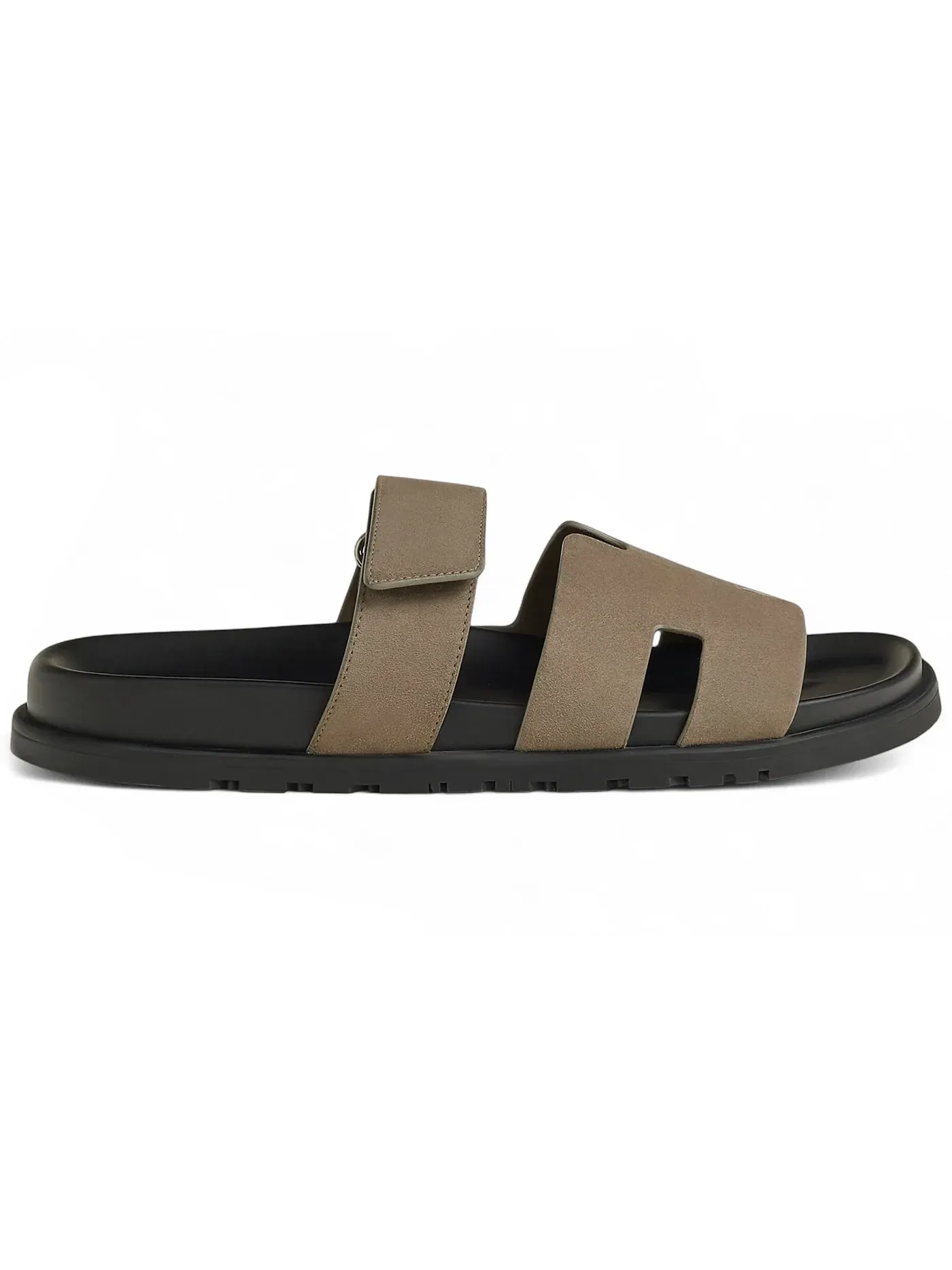 Мужские сандалии-слайды Hermes Chypre Sandal, Étoupe — изображение 1 из 1
