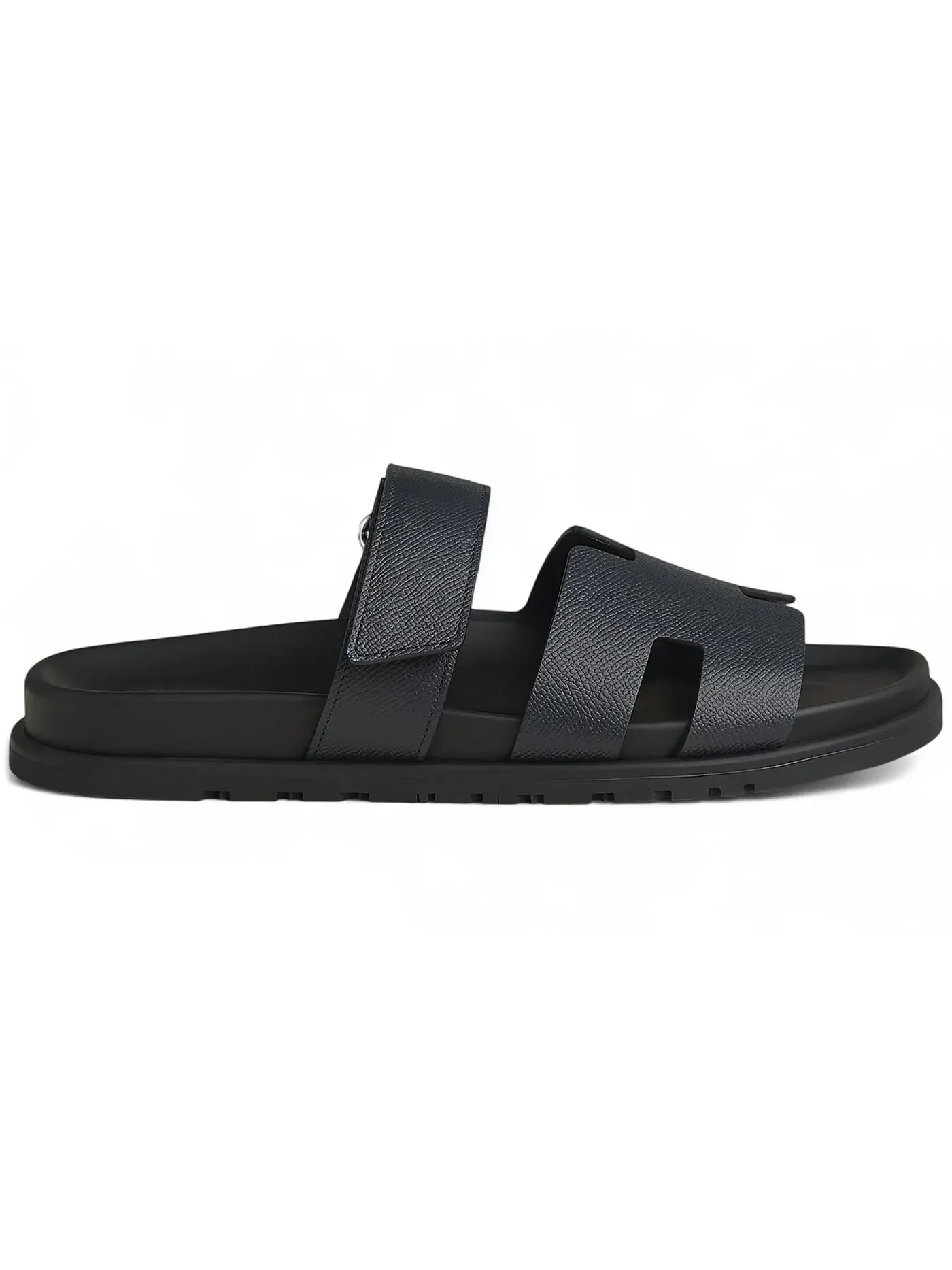 Мужские сандалии-шлепанцы Hermes Chypre Sandal Hermes — изображение 1 из 1, морской