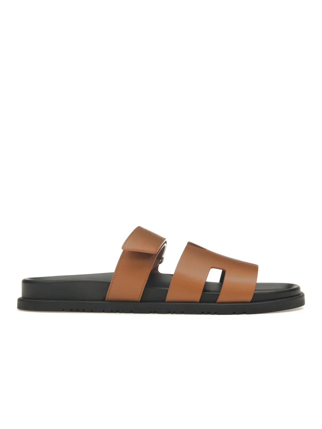 Мужские сандалии на платформе Hermes Chypre Sandal Hermes — изображение 1 из 4, черный/черный