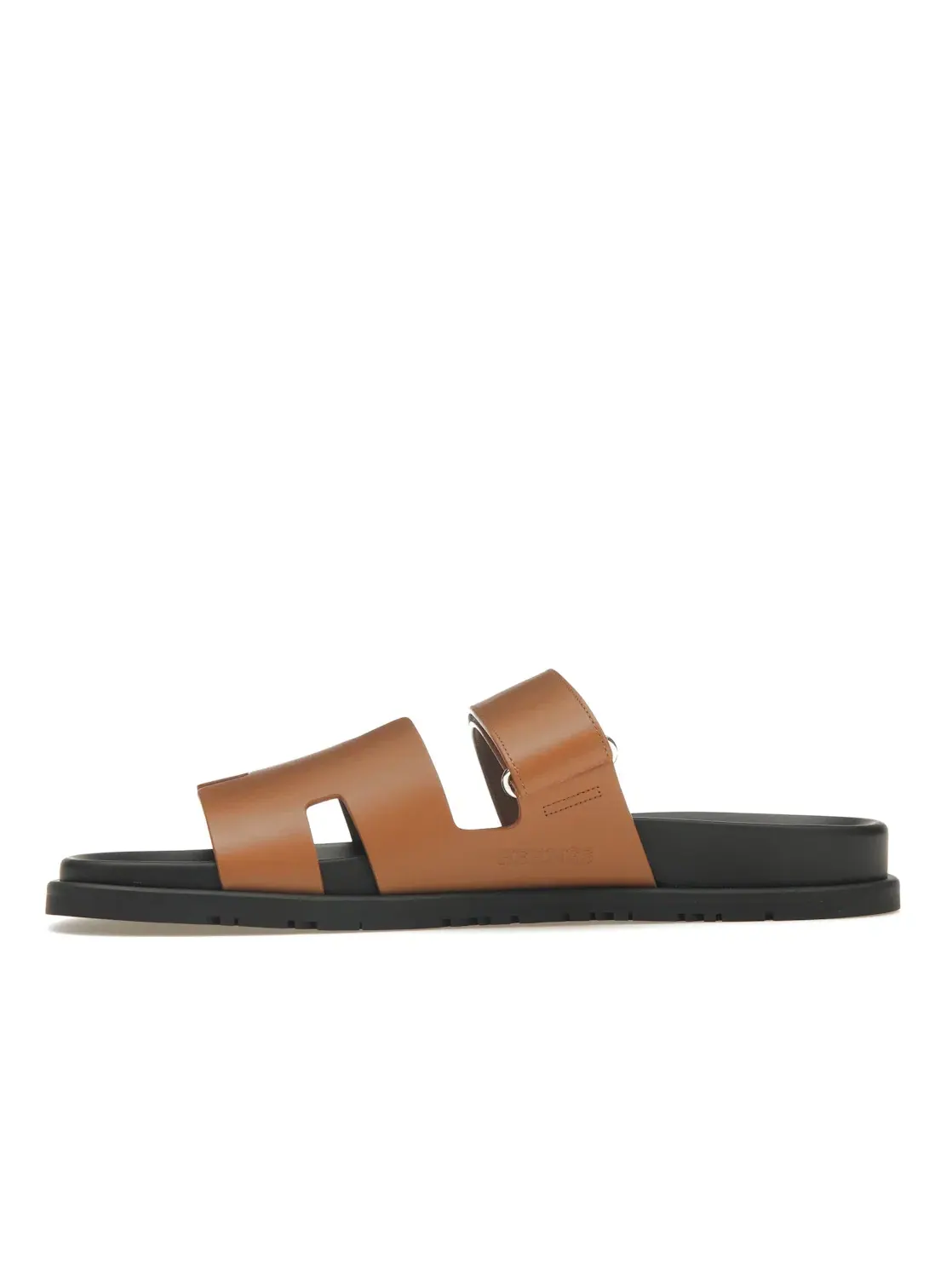 Мужские сандалии на платформе Hermes Chypre Sandal Hermes — изображение 3 из 4, черный/черный