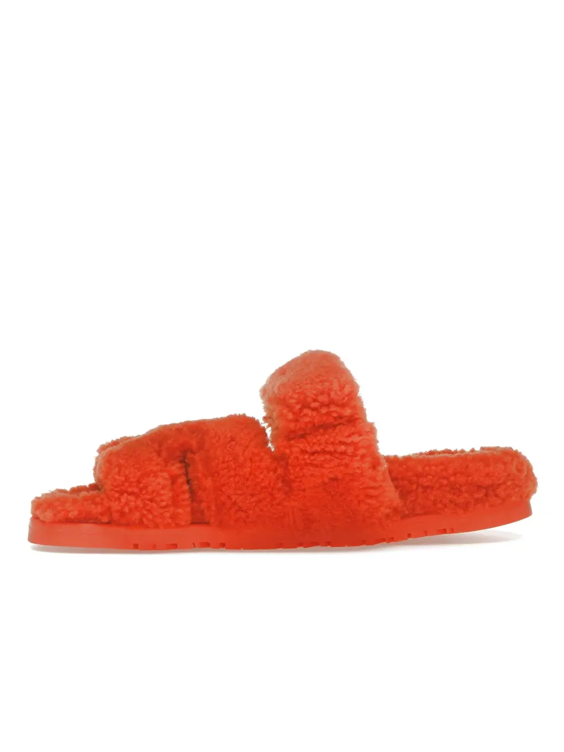 Женские сандалии на меху Hermes Chypre Sandal — изображение 3 из 4, оранжевый