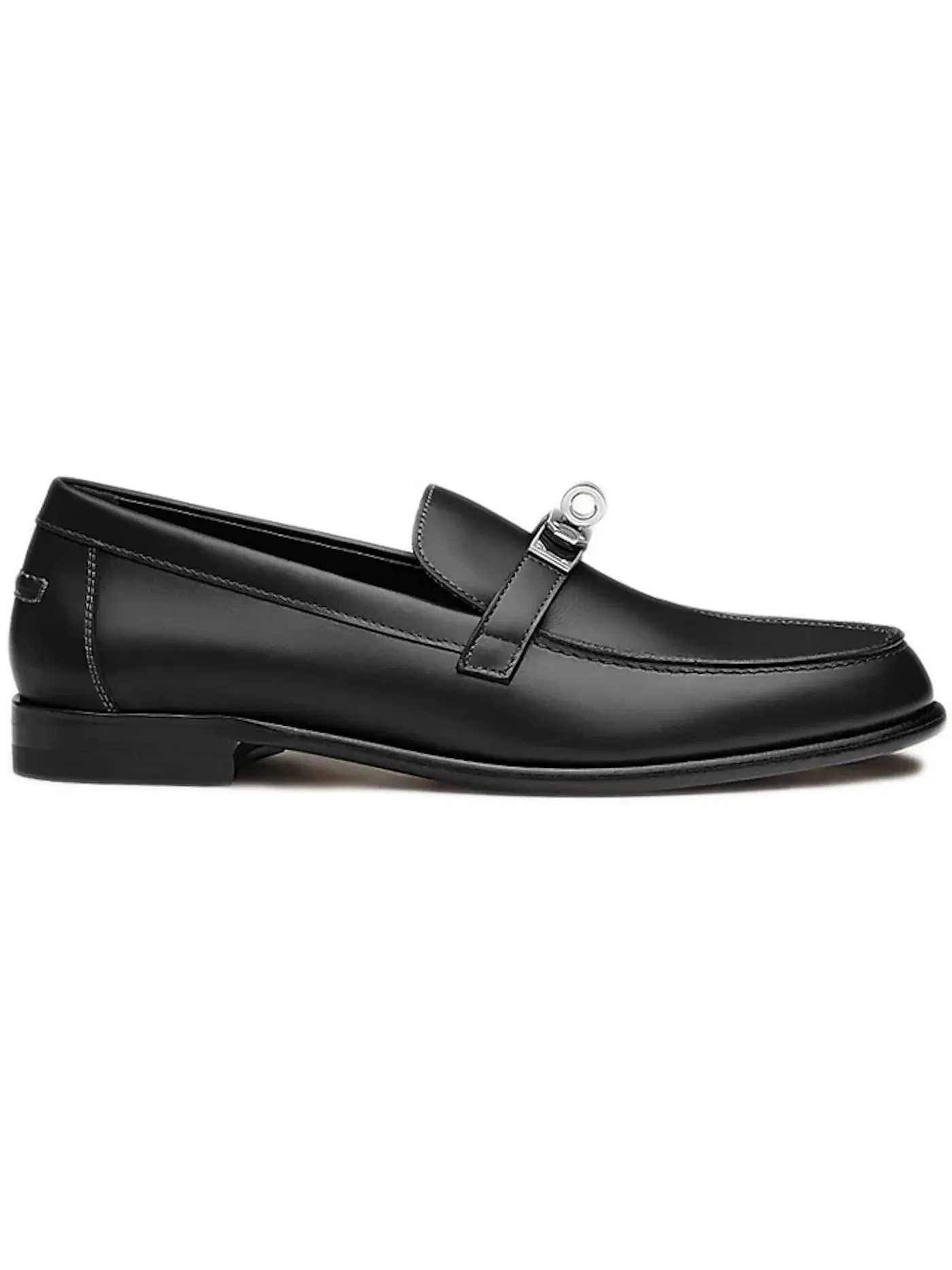 Женские лоферы из телячьей кожи Hermes Destin Loafer Hermes — изображение 1 из 1, черный