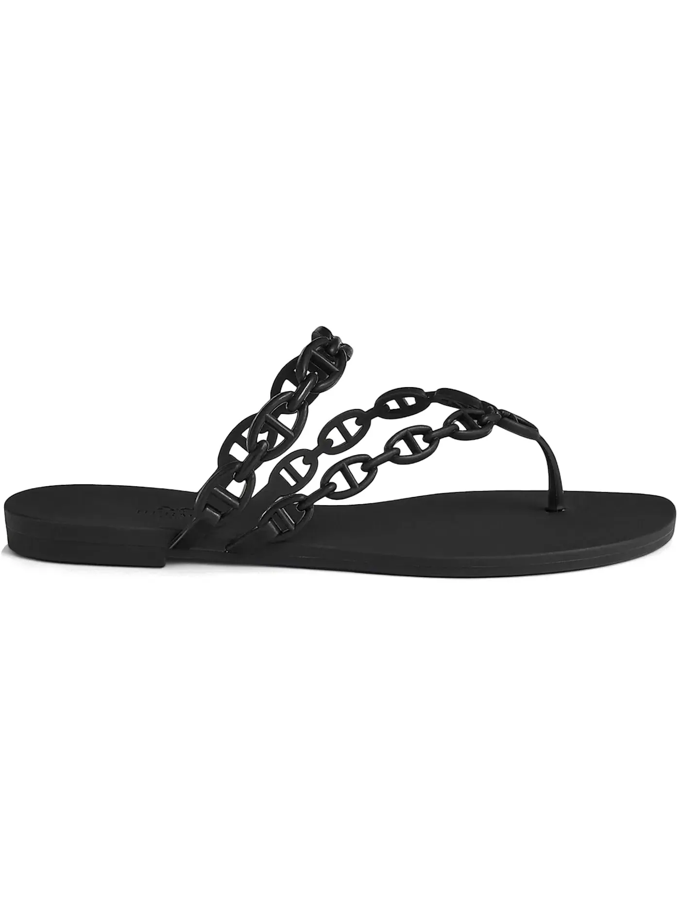 Женские сандалии-слайды Hermes Island Sandal — изображение 1 из 1, черный
