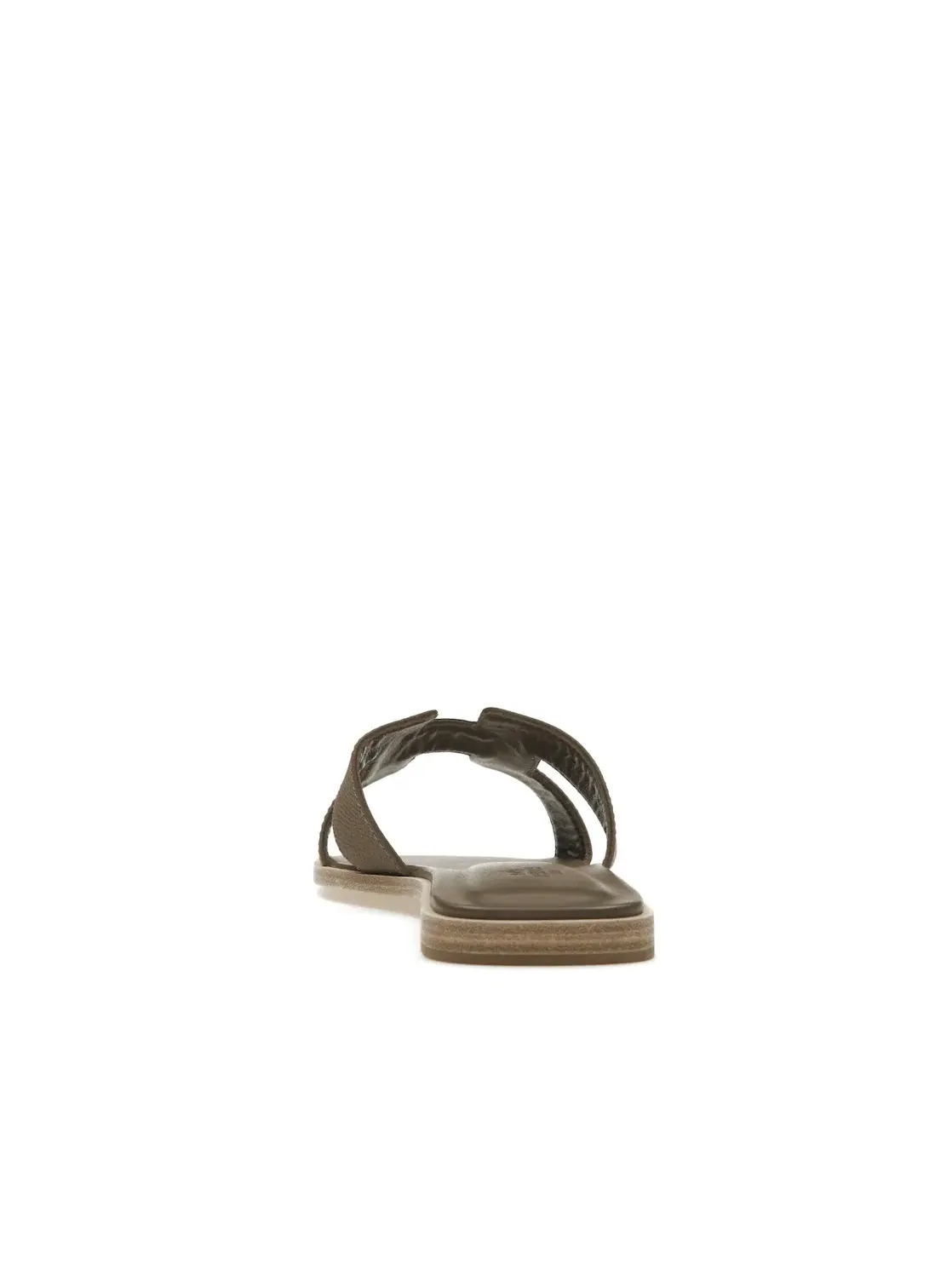 Женские сандалии-слайды Hermes Oran Sandal Hermes, Etoupe — изображение 4 из 4
