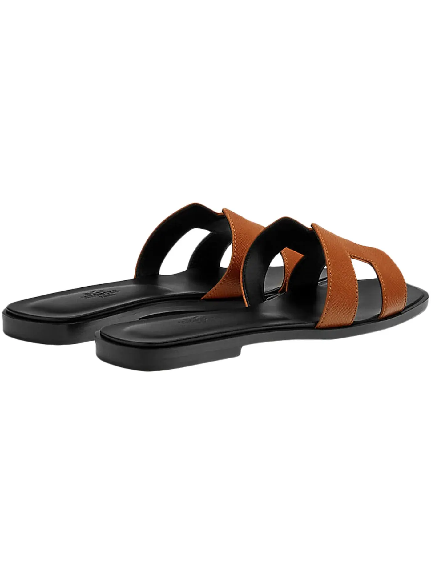 Женские сандалии с ремешком Hermes Oran Sandal — изображение 3 из 3, черный