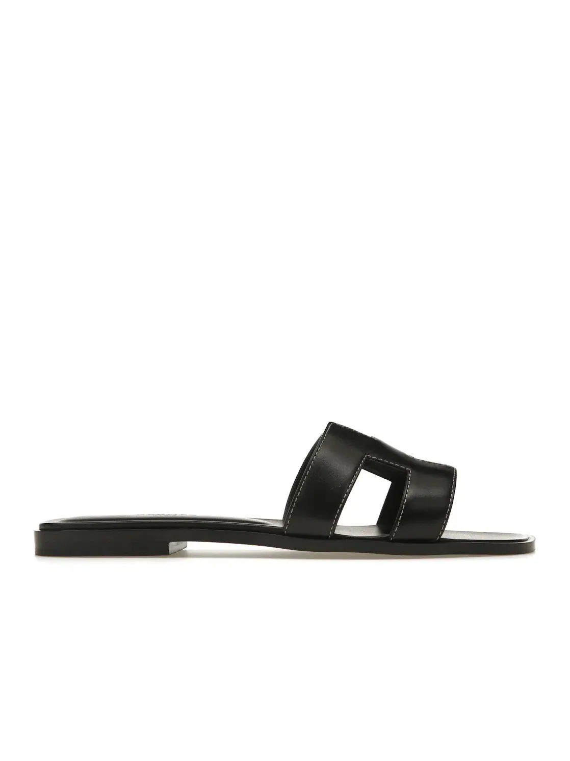 Женские сандалии с открытым носком Hermes Oran Sandal Hermes — изображение 1 из 4, черный