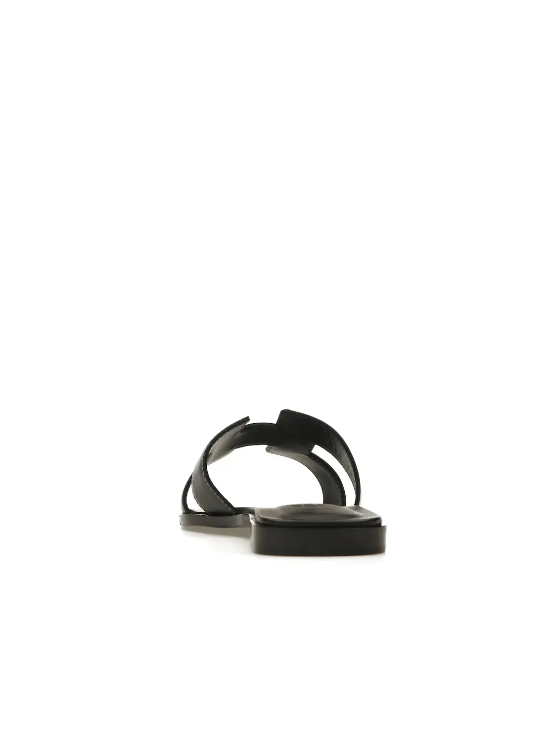 Женские сандалии с открытым носком Hermes Oran Sandal Hermes — изображение 4 из 4, черный