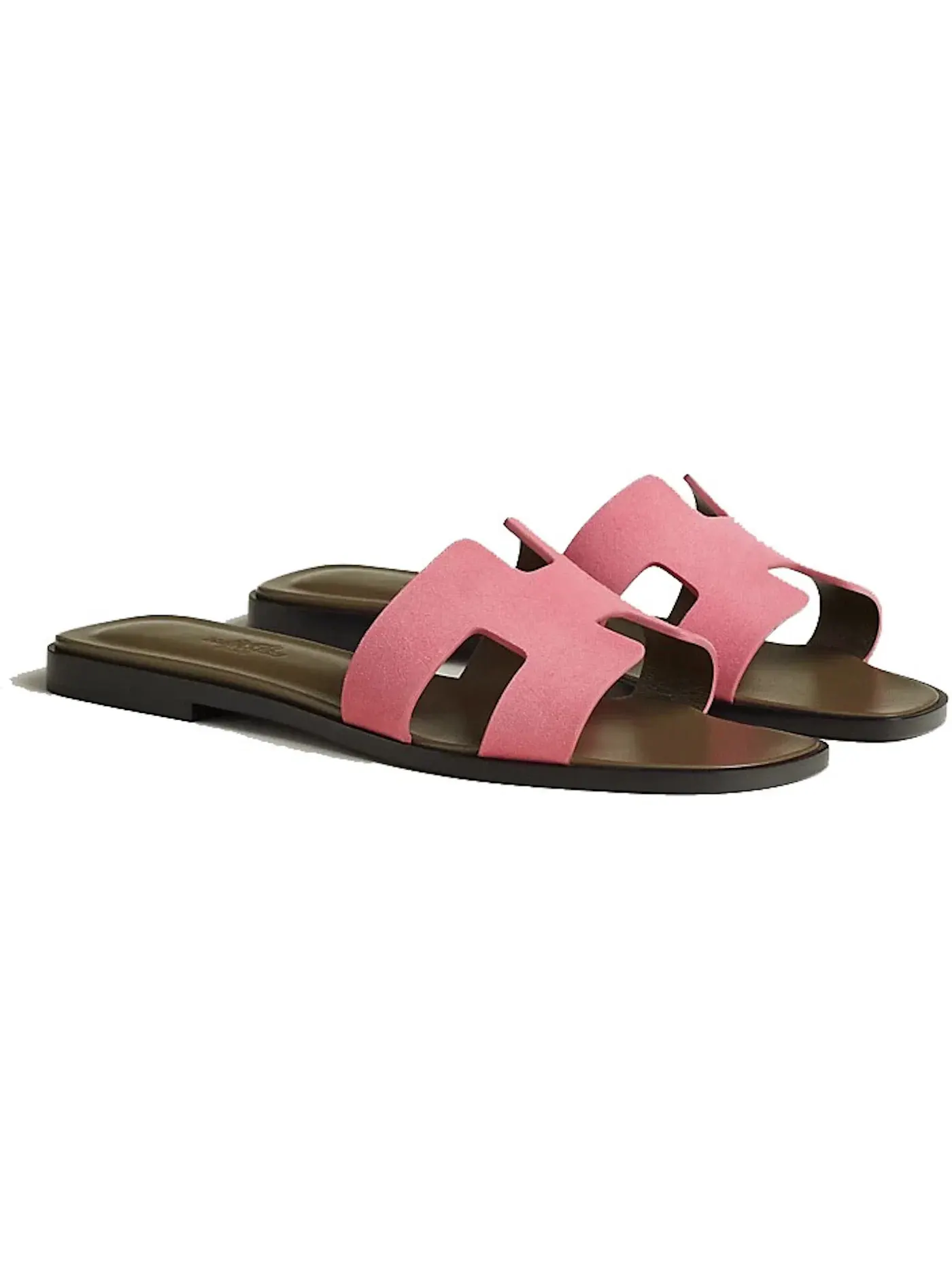 Женские сандалии без каблука Hermes Oran Sandal — изображение 2 из 3, розовый