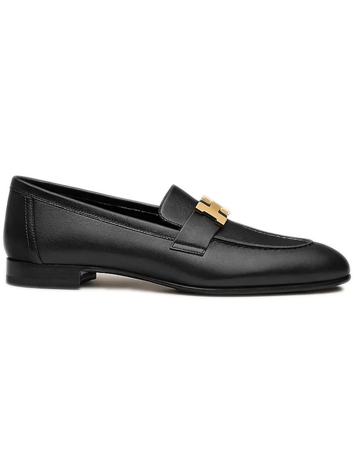 Женские лофферы с логотипом Hermes Paris Loafer Hermes — изображение 1 из 1, черный