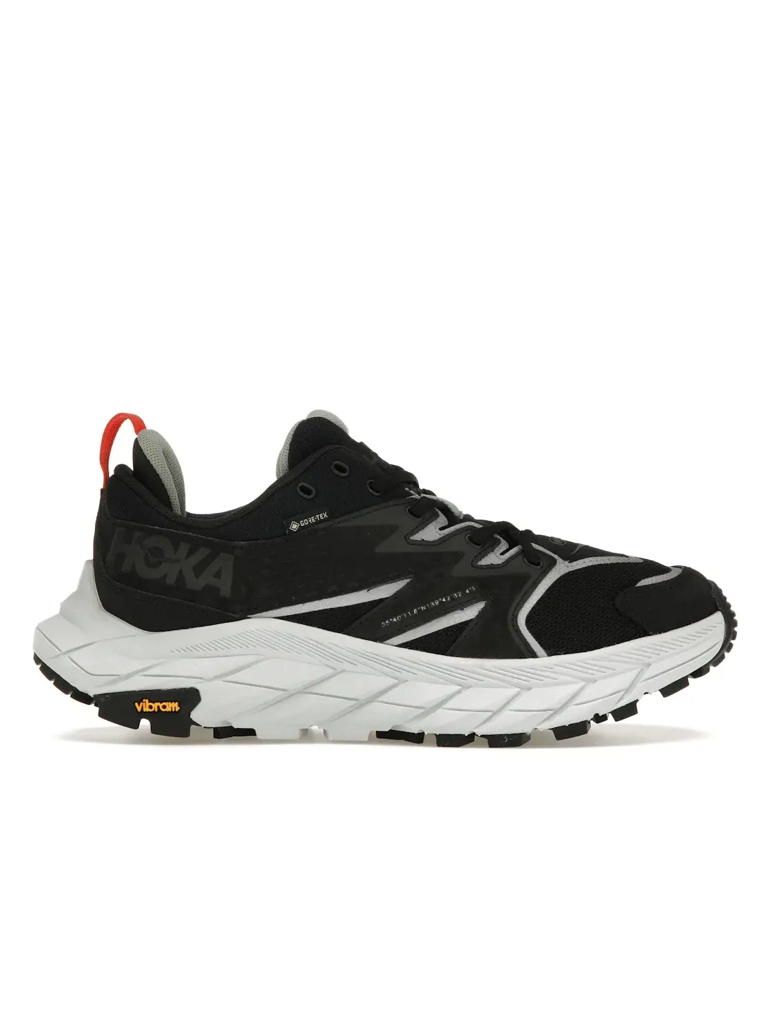Мужские кроссовки с мембраной Gore-Tex Hoka One One Anacapa Low Gore-Tex WTAPS — изображение 1 из 4, черный/серый