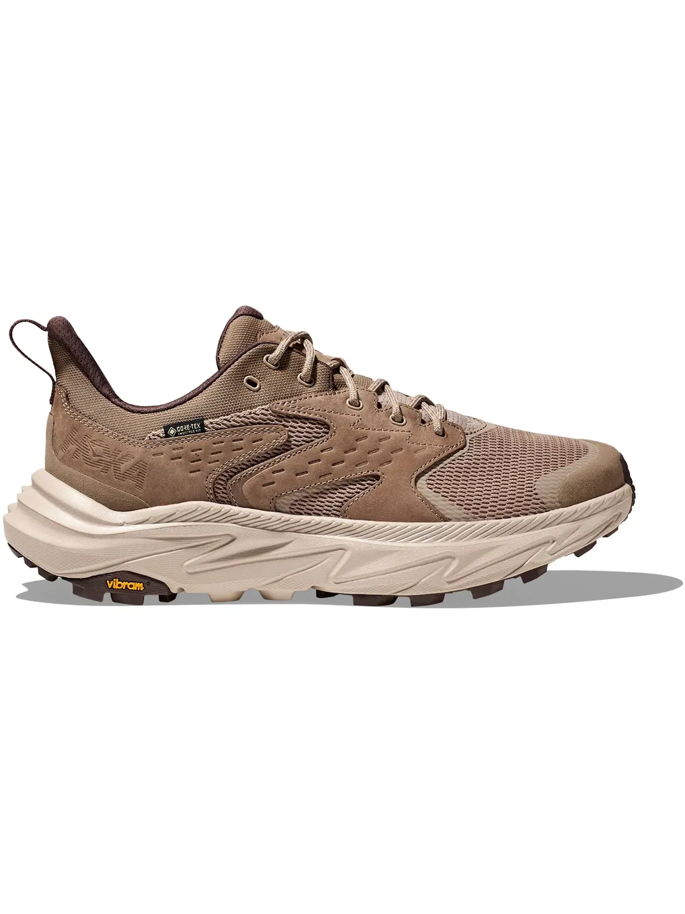 Мужские кроссовки для бега Hoka One One Anacapa 2 Low Gore-Tex — изображение 1 из 1, бежевый
