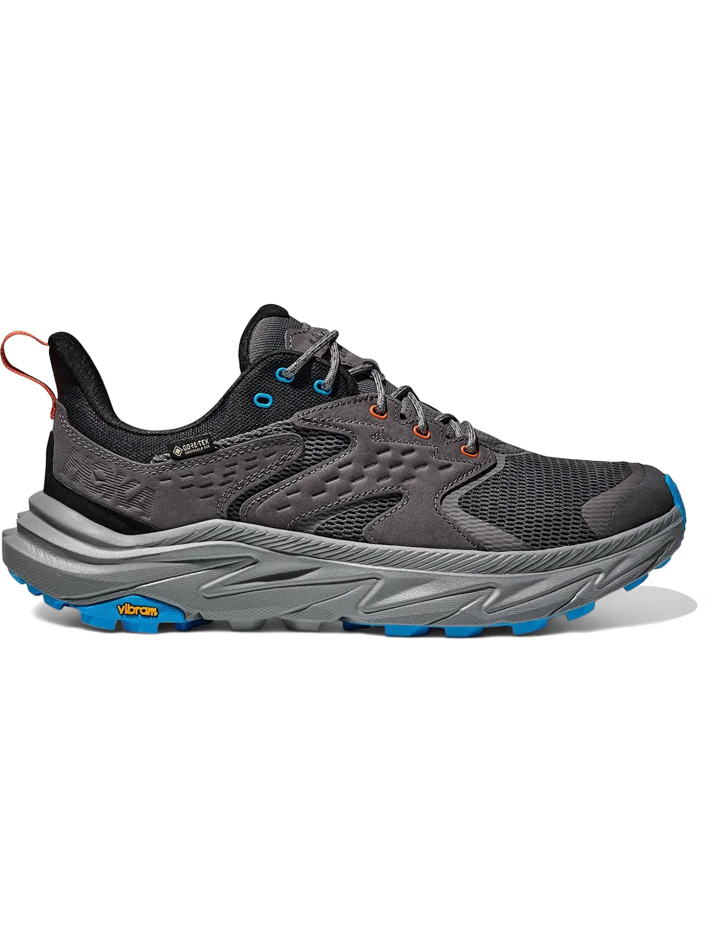 Мужские кроссовки для бега с мембраной Gore-Tex Hoka One One Anacapa 2 Low Gore-Tex — изображение 1 из 1, серый черный