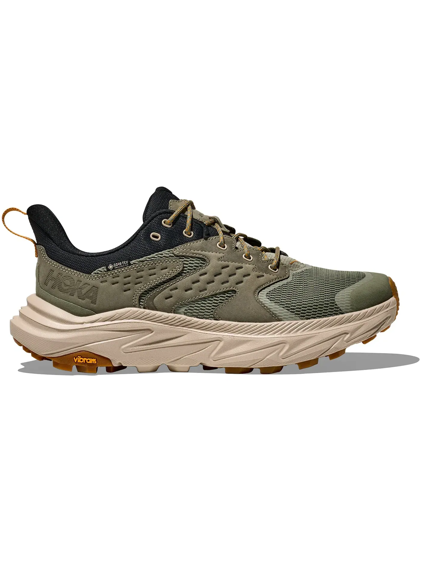 Мужские кроссовки для бега Gore-Tex Hoka One One Anacapa 2 Low Gore-Tex, Sea Moss Oatmeal — изображение 1 из 1