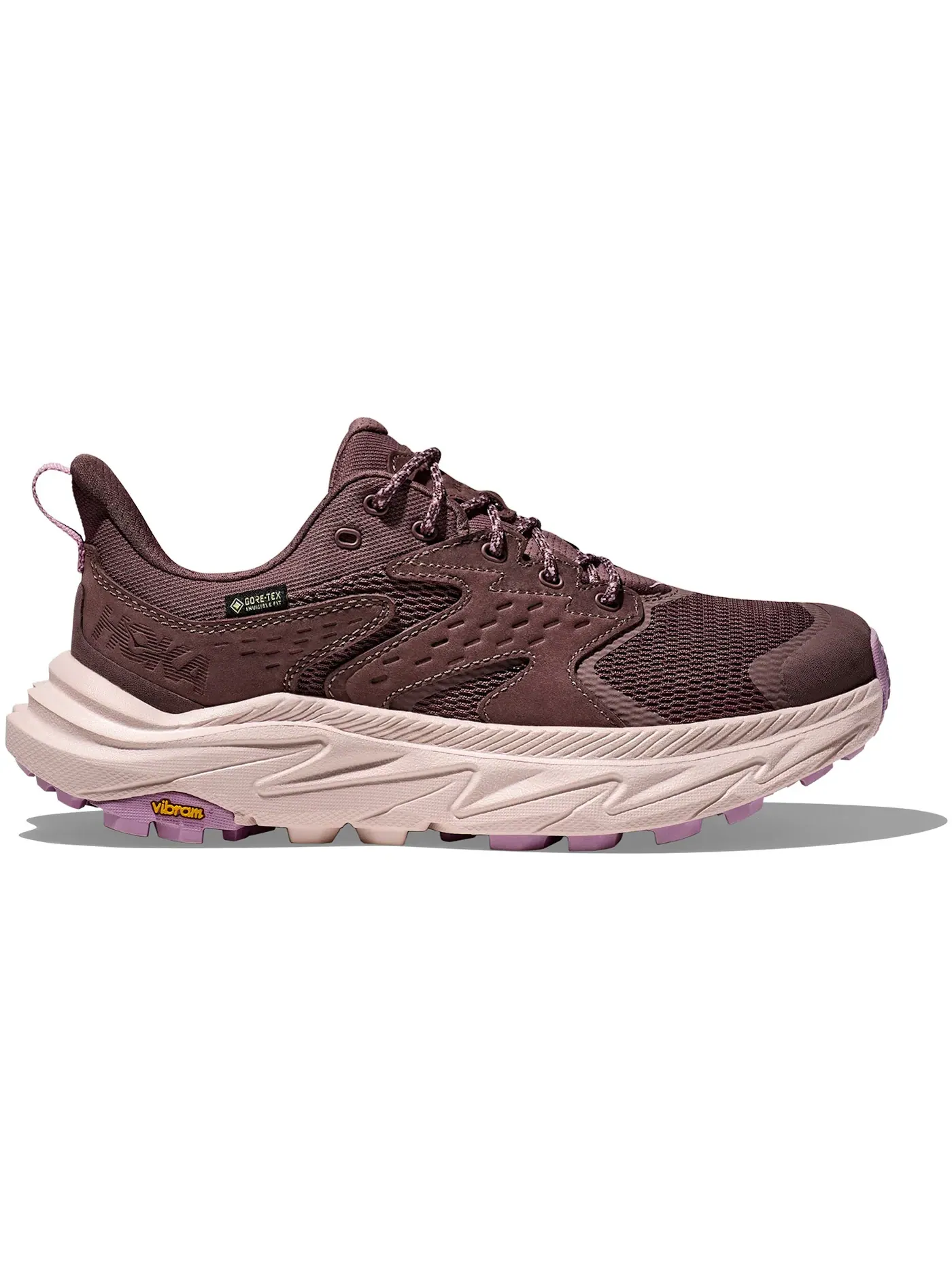 Женские кроссовки для бега Hoka One One Anacapa 2 Low Gore-Tex, Smoky Quartz/Cosmic Pearl — изображение 1 из 1