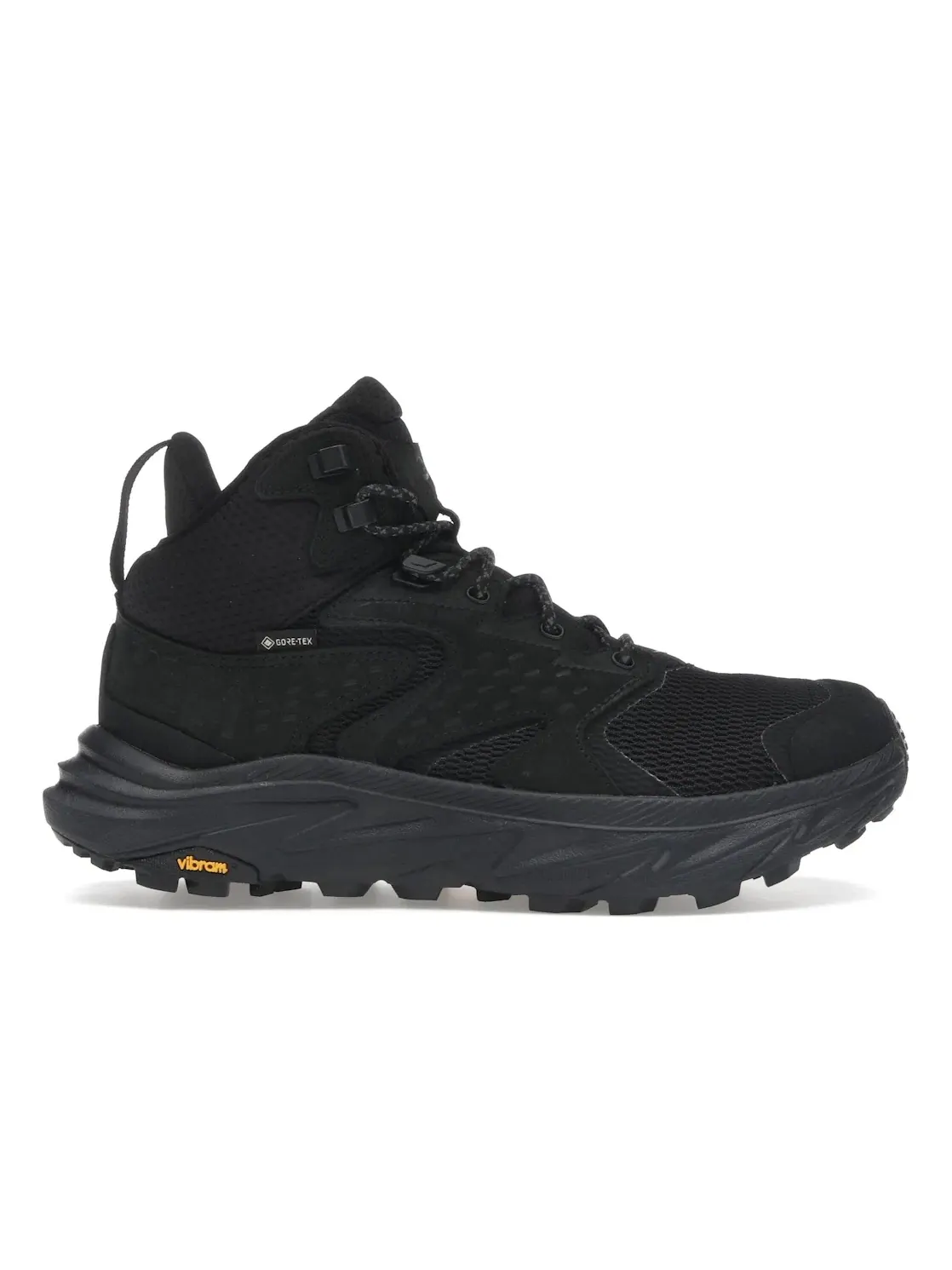 Мужские кроссовки для бега с высоким берцем Anacapa 2 Mid Gore-Tex Hoka One One — изображение 1 из 4, черный/черный